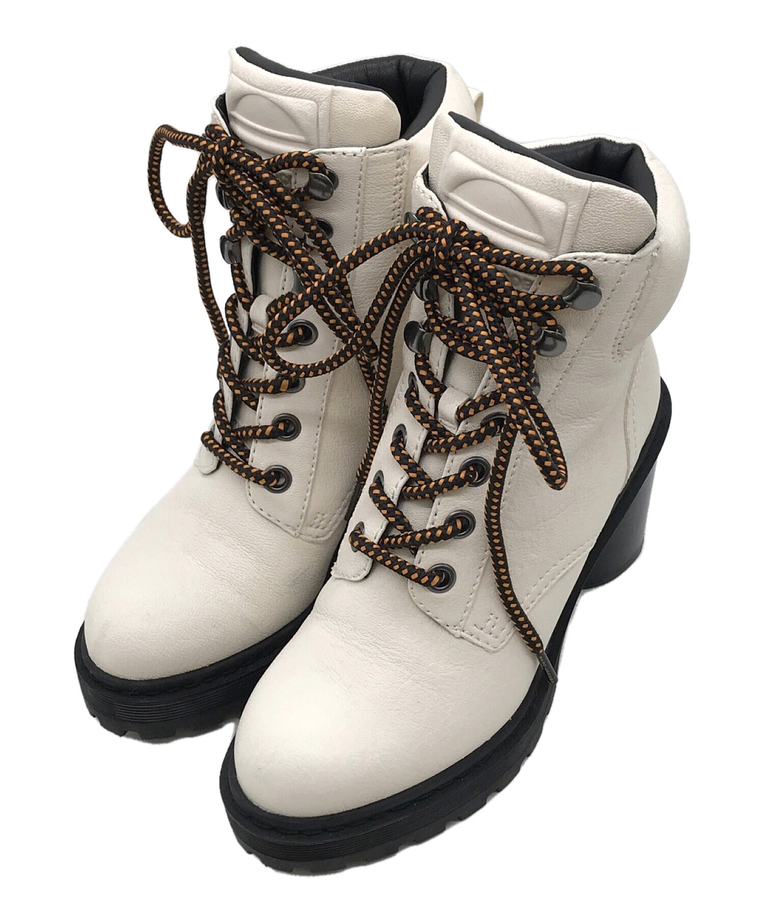 MARC JACOBS (マークジェイコブス) CROSBY HIKING BOOT / レースアップブーツ ホワイト サイズ:35