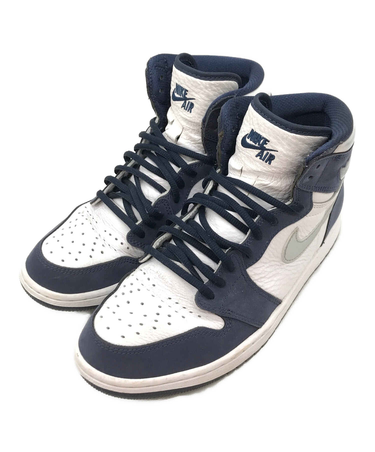 NIKE (ナイキ) エアジョーダン 1 レトロ ハイ OG CO.JP / AIR JORDAN 1 HIGH OG CO.JP ネイビー  サイズ:26.5cm