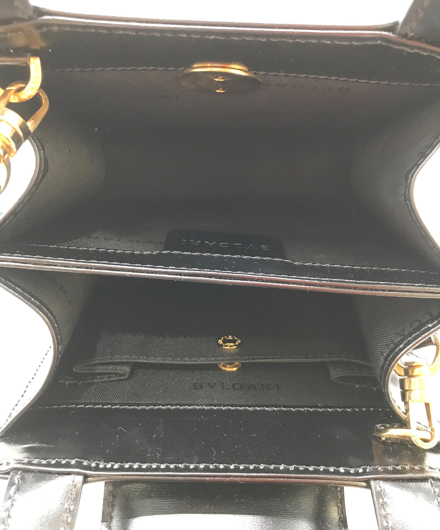 中古・古着通販】BVLGARI (ブルガリ) ターンロック2WAYショルダー