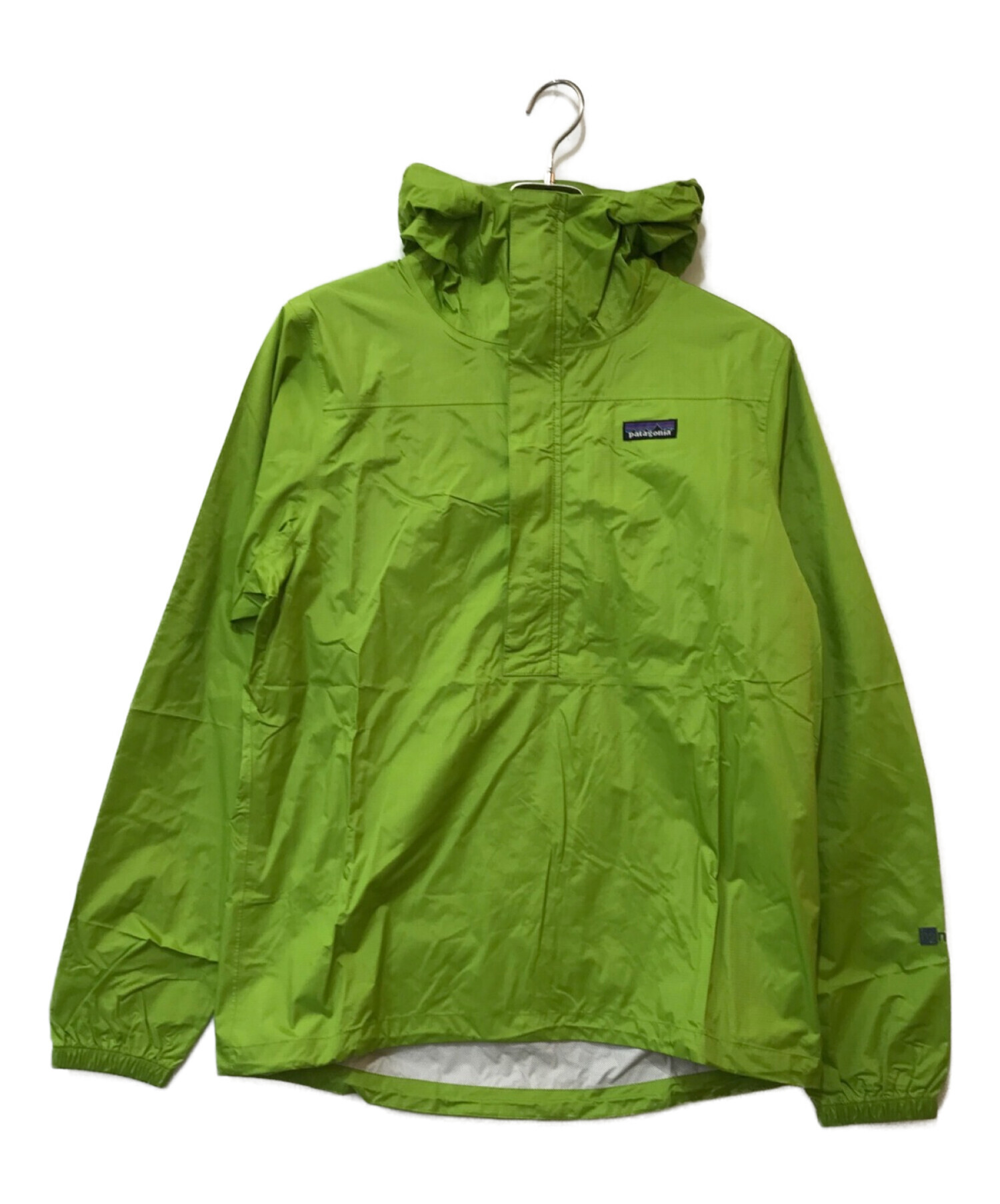 Patagonia (パタゴニア) トレントシェルプルオーバージャケット 黄緑 サイズ:M 未使用品