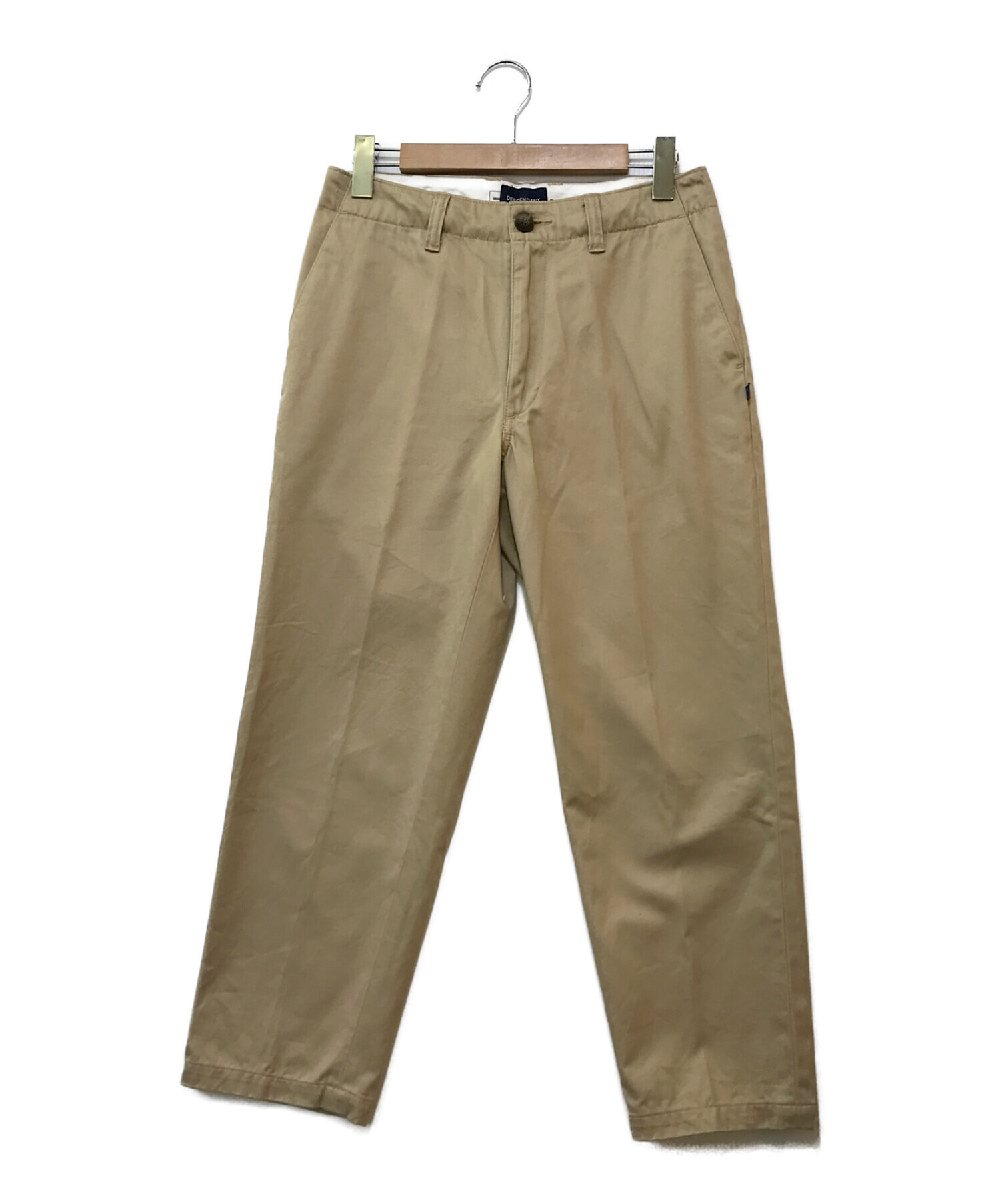 DESCENDANT (ディセンダント) DC-6 TWILL TROUSERS ベージュ サイズ:1