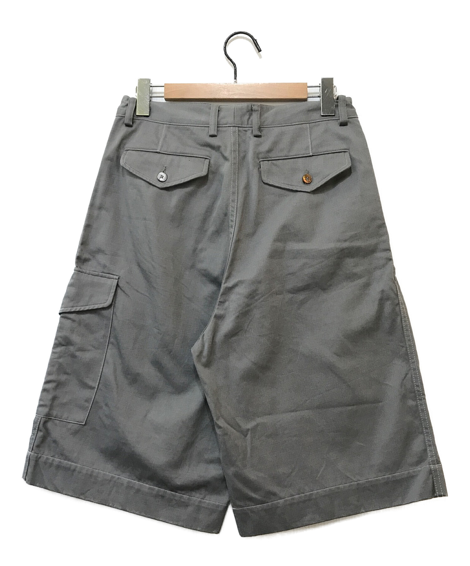 中古・古着通販】AURALEE (オーラリー) WASHED FINX LIGHT BIG CHINO SHORTS グレー  サイズ:3｜ブランド・古着通販 トレファク公式【TREFAC FASHION】スマホサイト