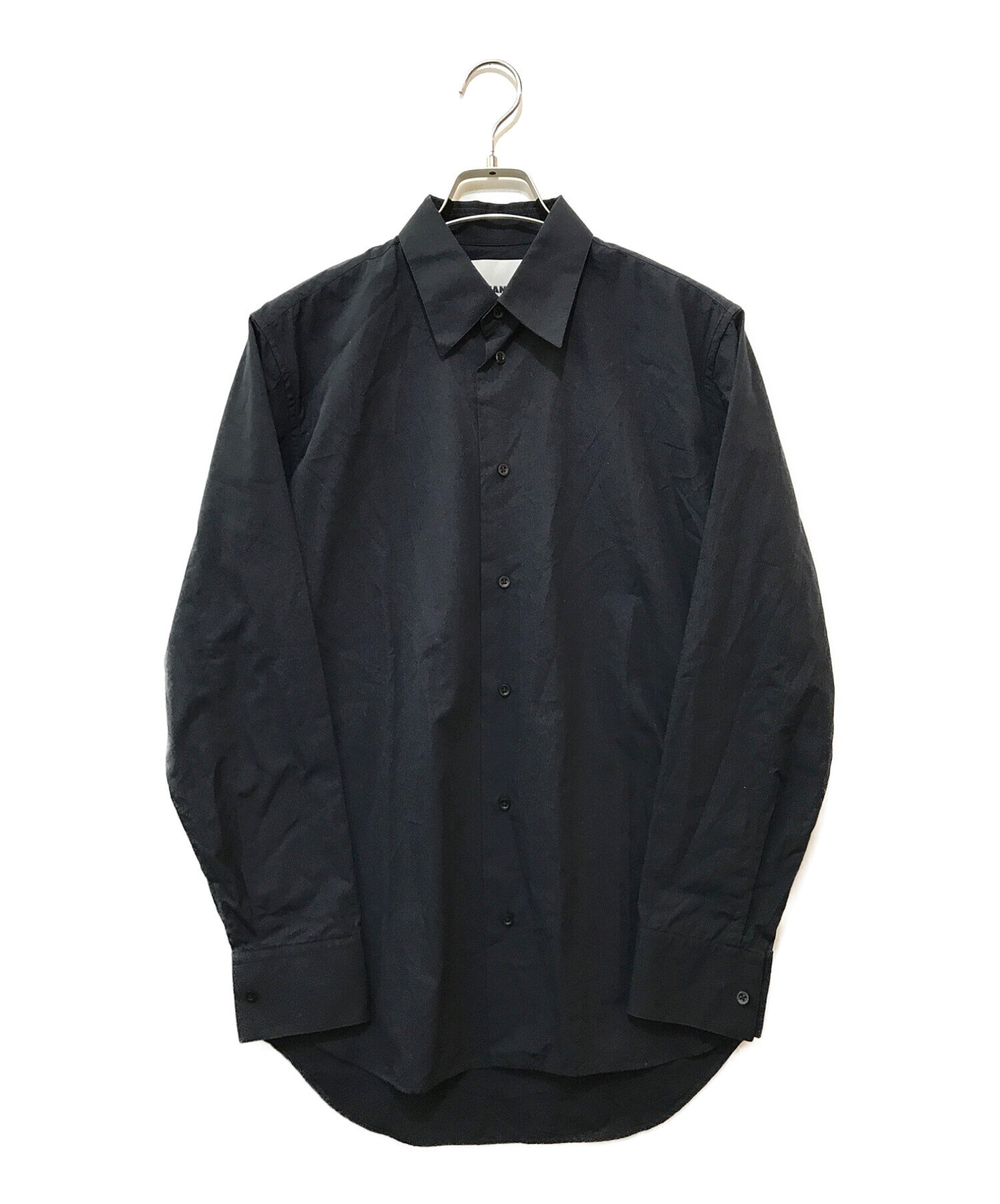 JIL SANDER (ジルサンダー) TIN FF CLASSIC SHIRTS ネイビー サイズ:37