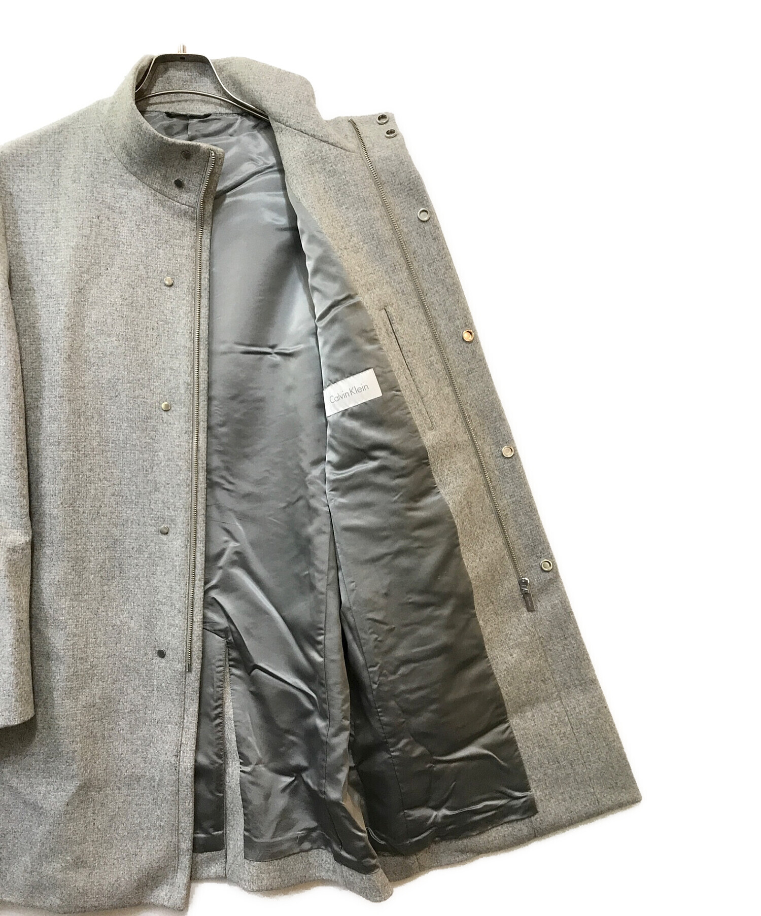 《新品タグ付き》CALVIN KLEIN ジャケット　グレー アウター身幅約60cm