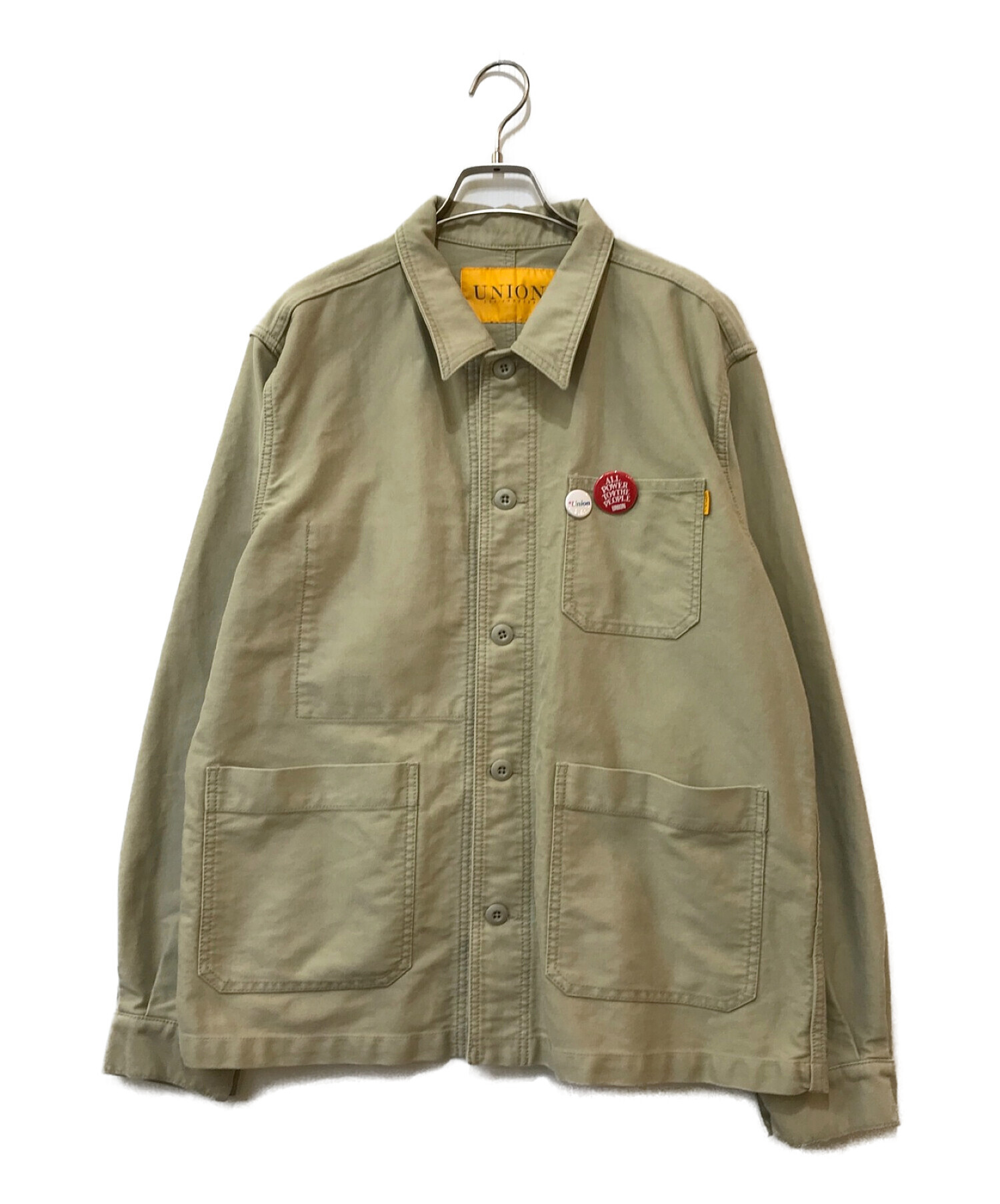 中古・古着通販】UNION (ユニオン) MOLESKIN CHORE JACKET