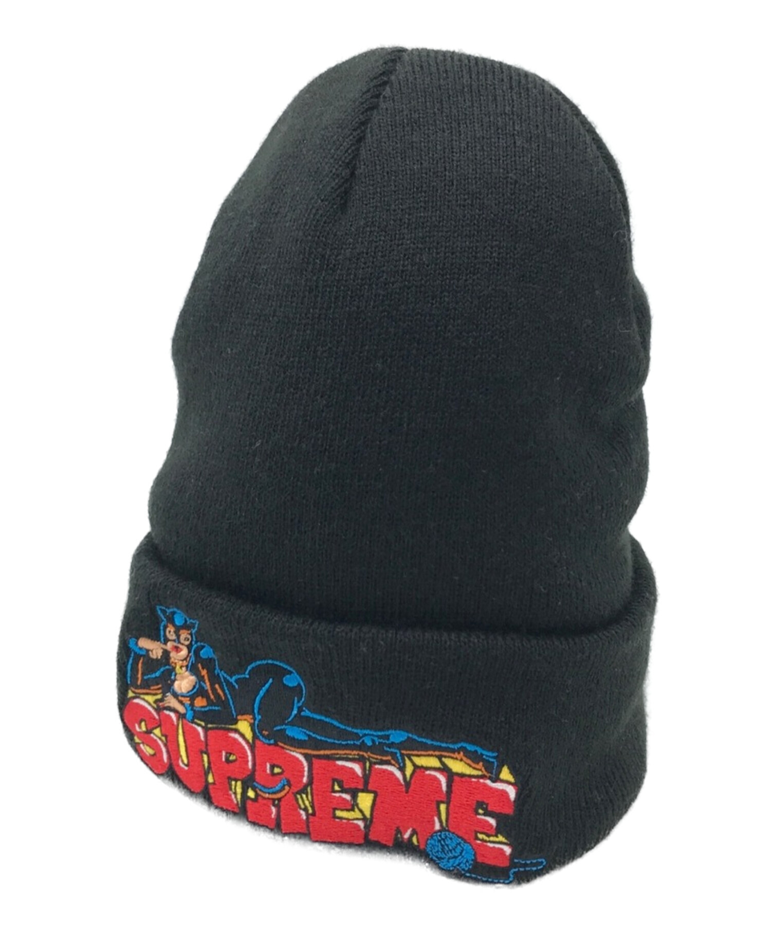 中古・古着通販】SUPREME (シュプリーム) Catwoman Beanie ブラック