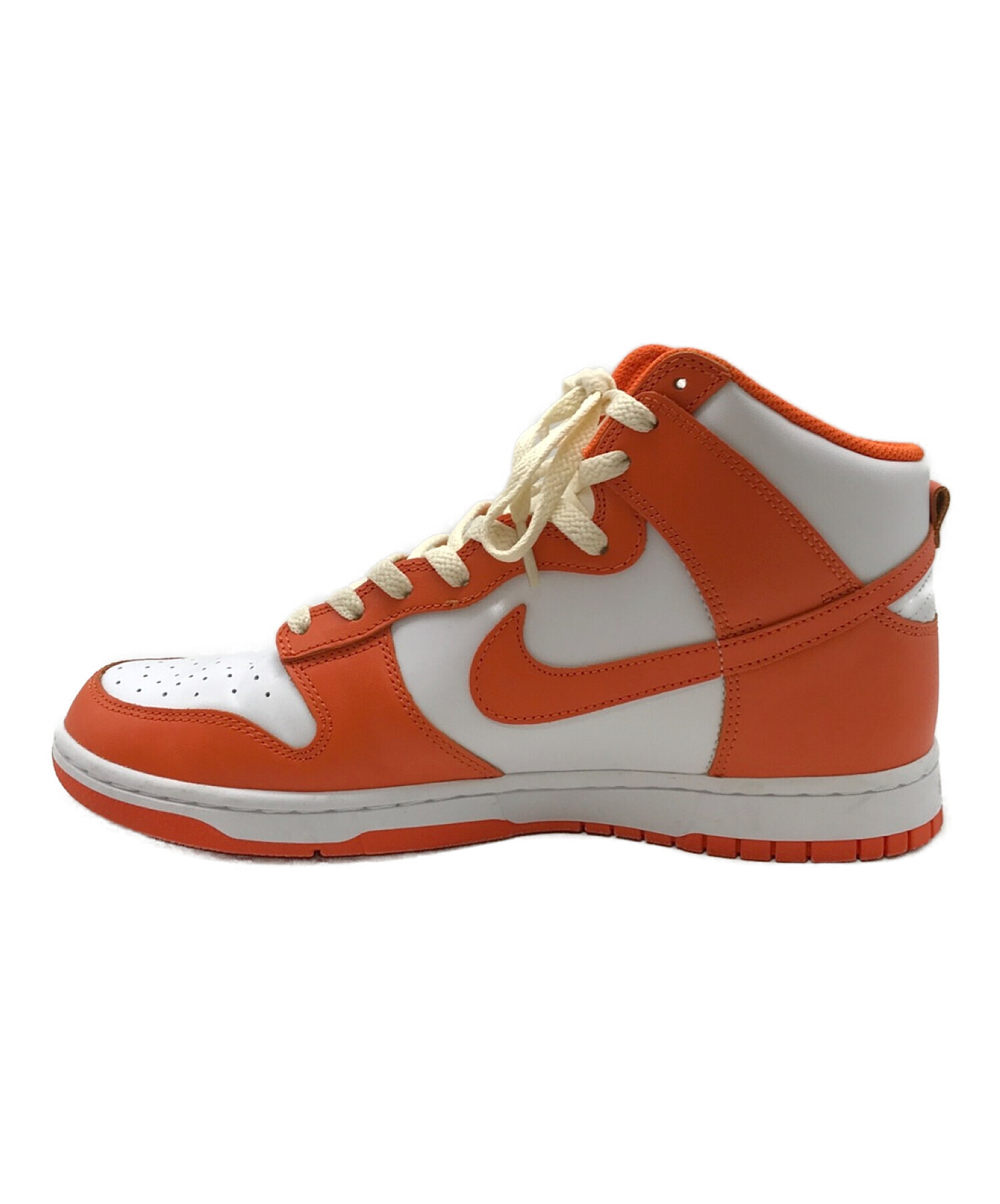 中古・古着通販】NIKE (ナイキ) Dunk High Retro オレンジ×ホワイト