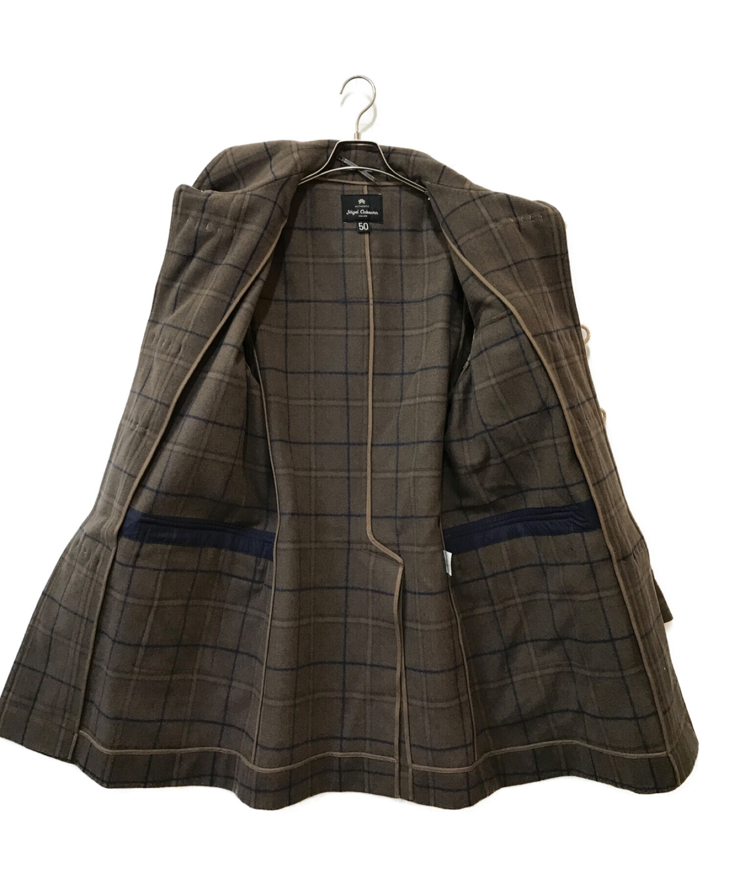 中古・古着通販】NIGEL CABOURN (ナイジェルケーボン) ダッフルコート ブラウン サイズ:50｜ブランド・古着通販  トレファク公式【TREFAC FASHION】スマホサイト