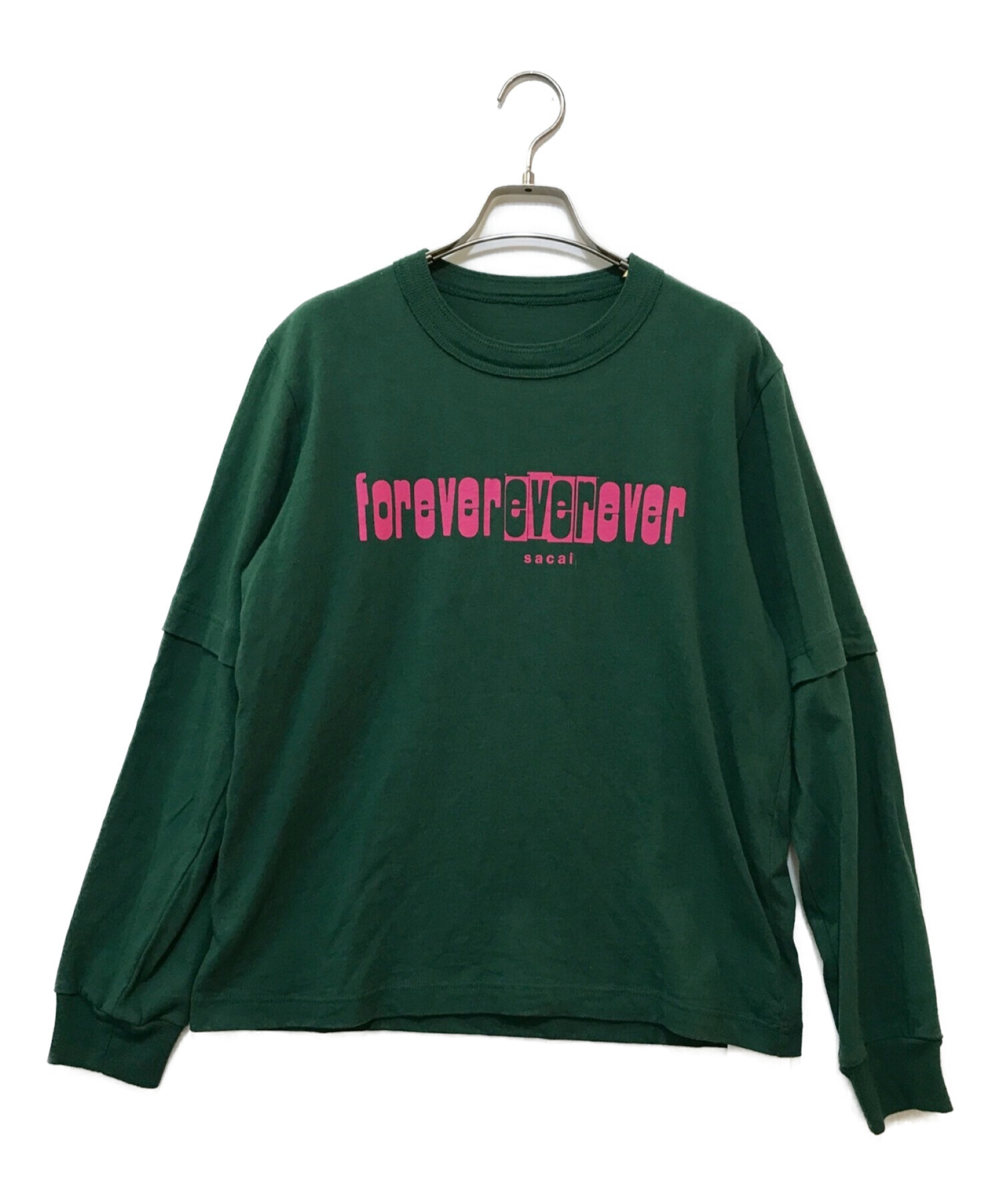 中古・古着通販】sacai (サカイ) forever ever ever L/S T-Shirt