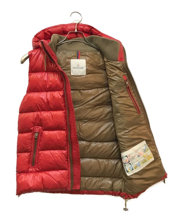 中古・古着通販】MONCLER (モンクレール) バルトロメジレダウンベスト レッド サイズ:1｜ブランド・古着通販 トレファク公式【TREFAC  FASHION】スマホサイト