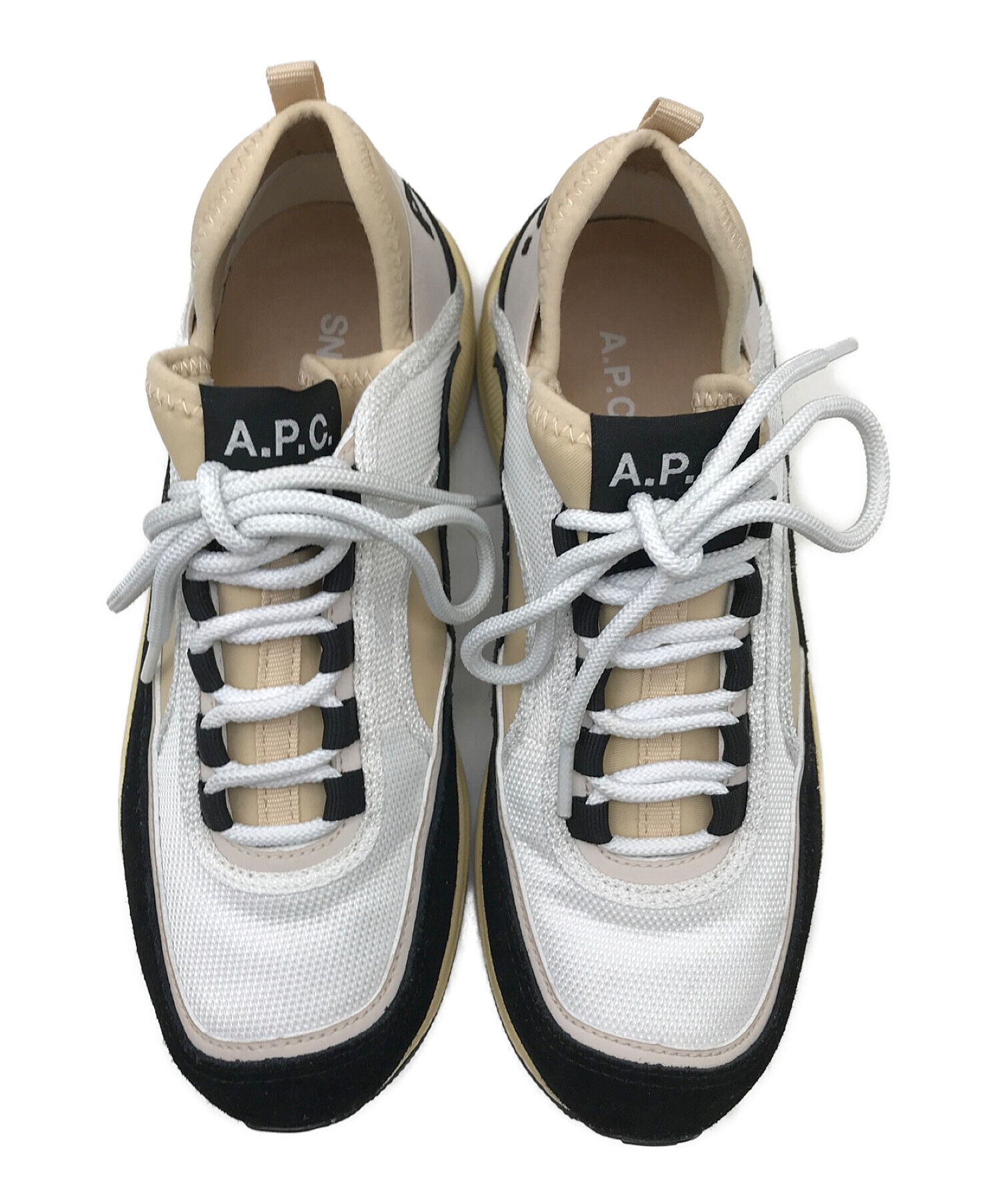 A.P.C. (アー・ペー・セー) RUN AROUND ホワイト サイズ:38