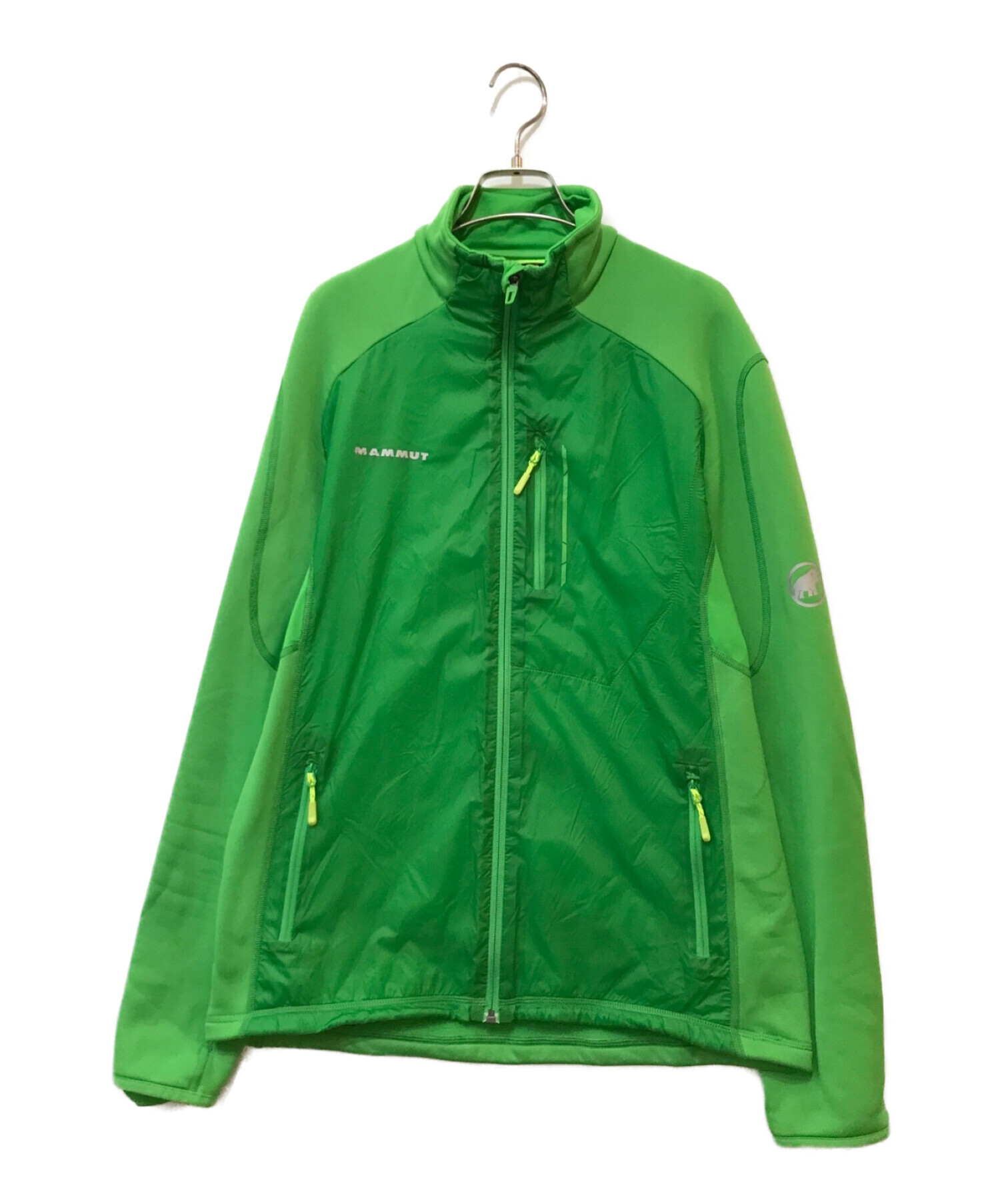 asiaXLマムート MAMMUT ナイロンジャケット グリーン 緑色 XL