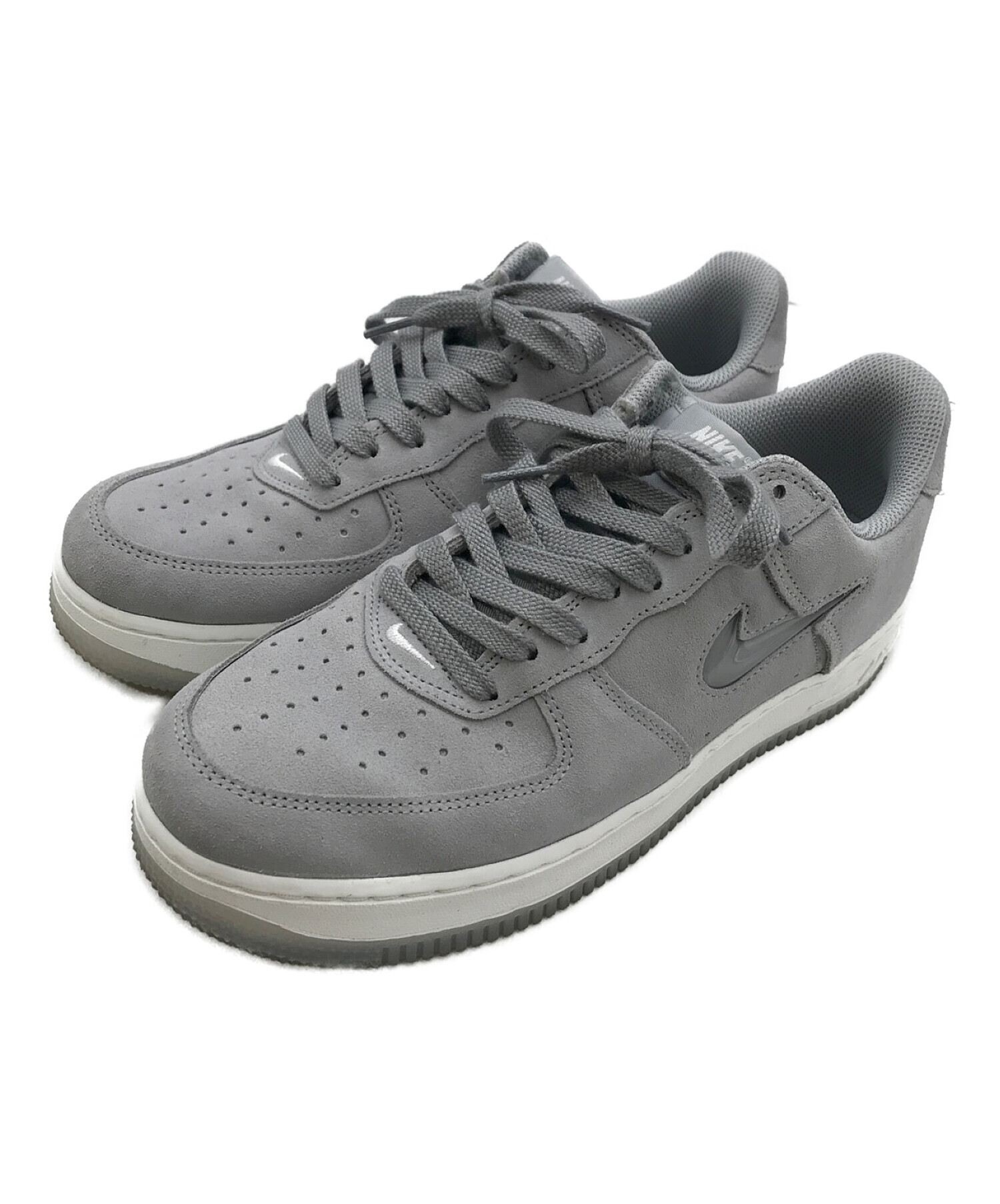 NIKE (ナイキ) AIR FORCE 1 LOW RETRO グレー サイズ:26.5cm