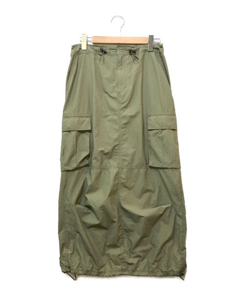 中古・古着通販】moussy (マウジー) UTILITY CARGO スカート カーキ