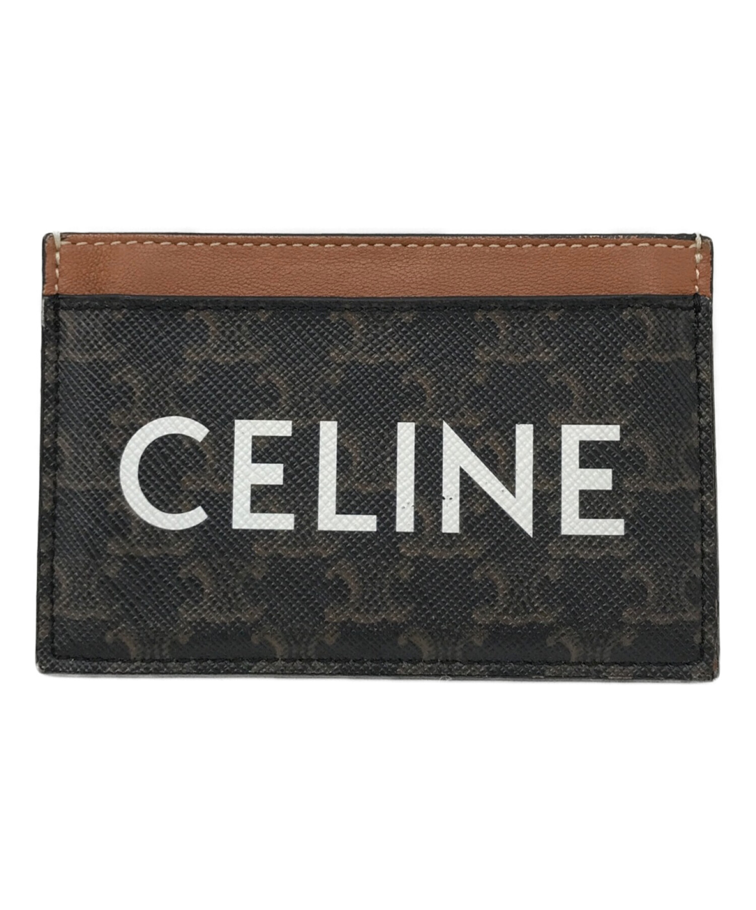 CELINE (セリーヌ) カードケース ブラウン