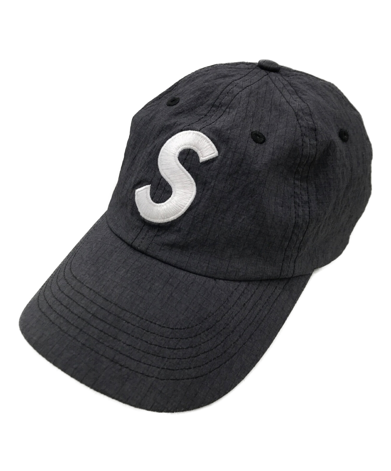 SUPREME (シュプリーム) Cordura Ripstop S Logo 6-Panel グレー