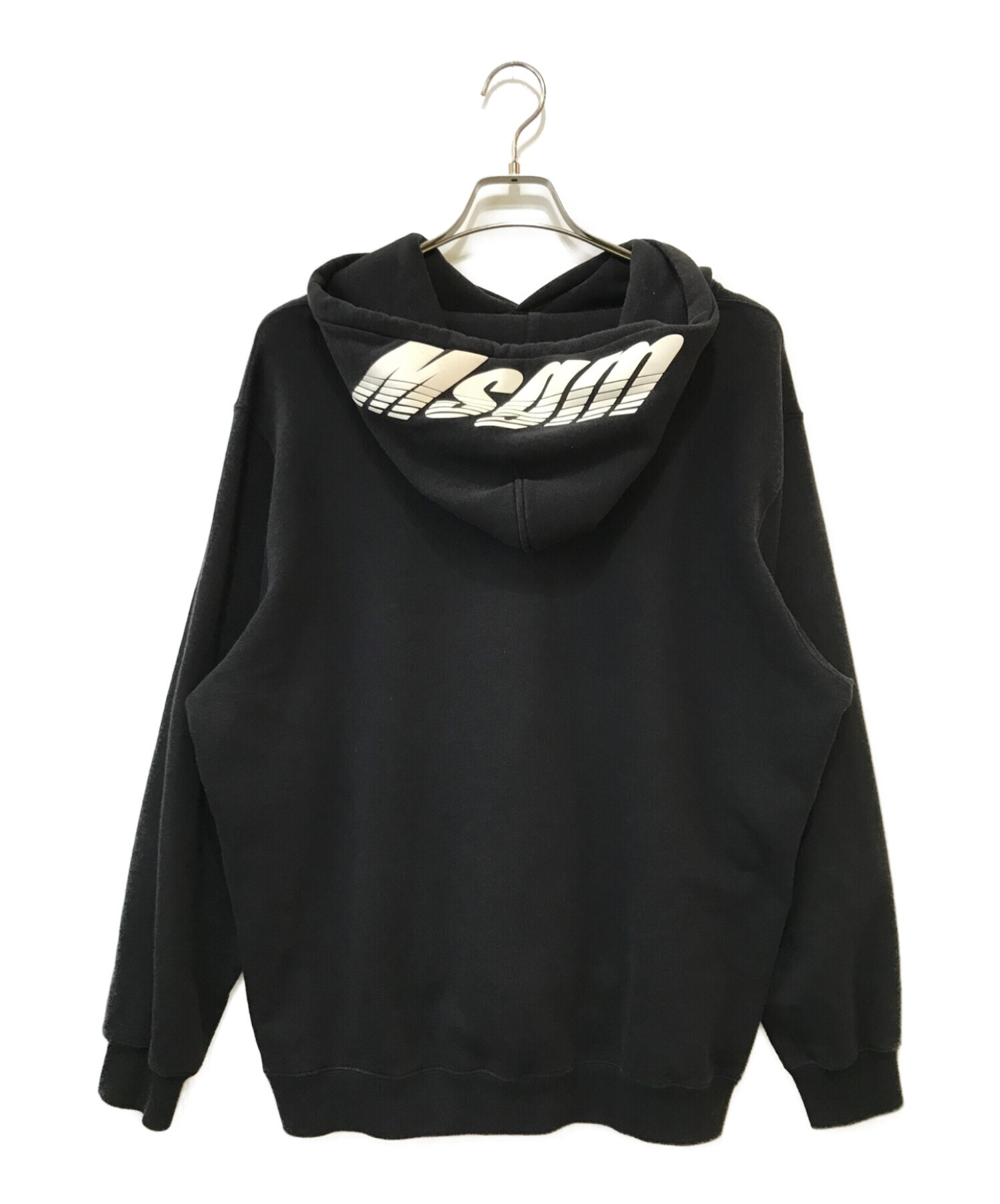 中古・古着通販】MSGM (エムエスジーエム) ロゴ スウェットフーディー