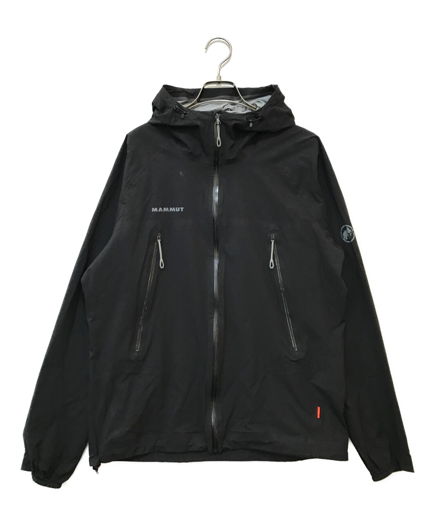 MAMMUT (マムート) マサオライトハードシェルフーデッドジャケット ブラック サイズ:US　M