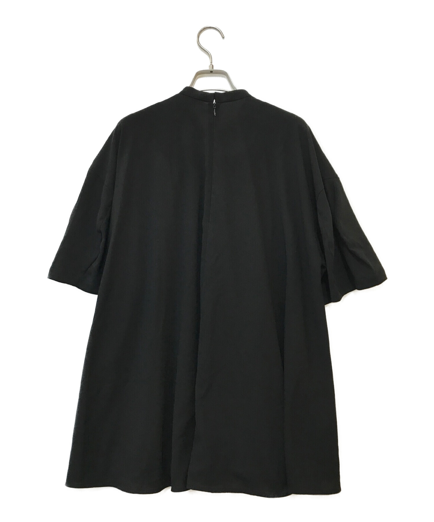 試着のみ】ENFOLD CIRCULAR DRESS ブラック38サイズ-