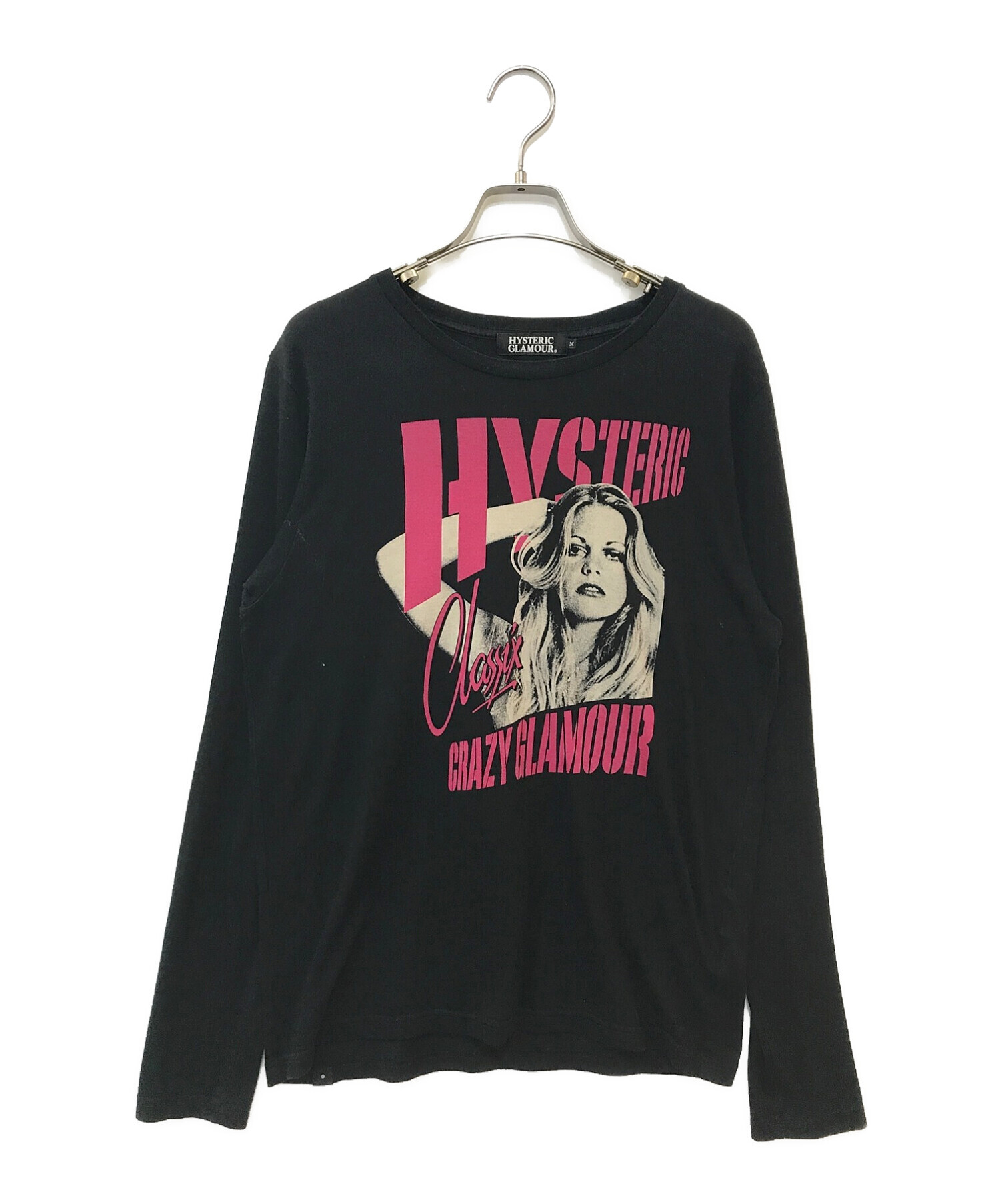 Hysteric Glamour (ヒステリックグラマー) プリントカットソー ブラック サイズ:M