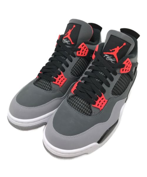 中古・古着通販】NIKE (ナイキ) Air Jordan 4 Retro グレー サイズ ...