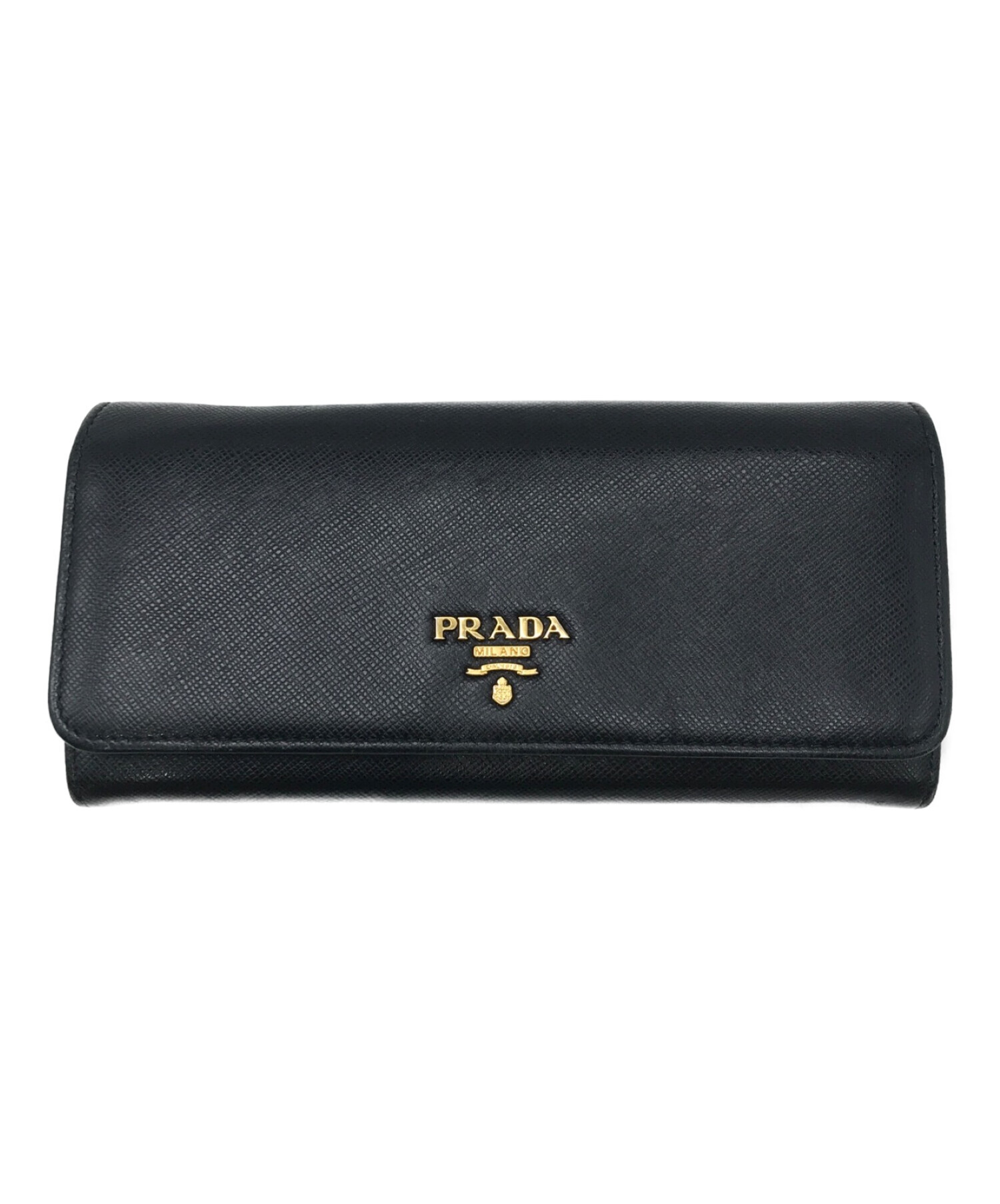 中古・古着通販】PRADA (プラダ) サフィアーノフラップロング