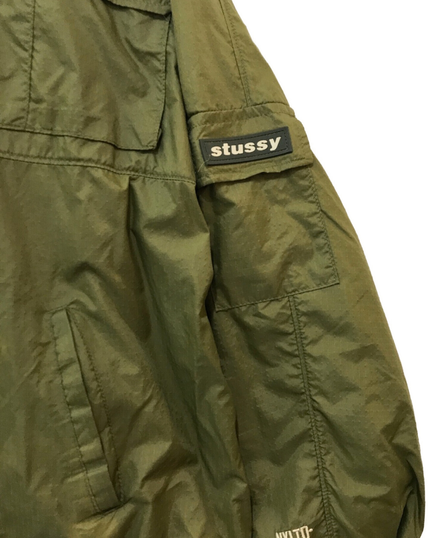 stussy (ステューシー) ナイロンジャケット カーキ サイズ:XL