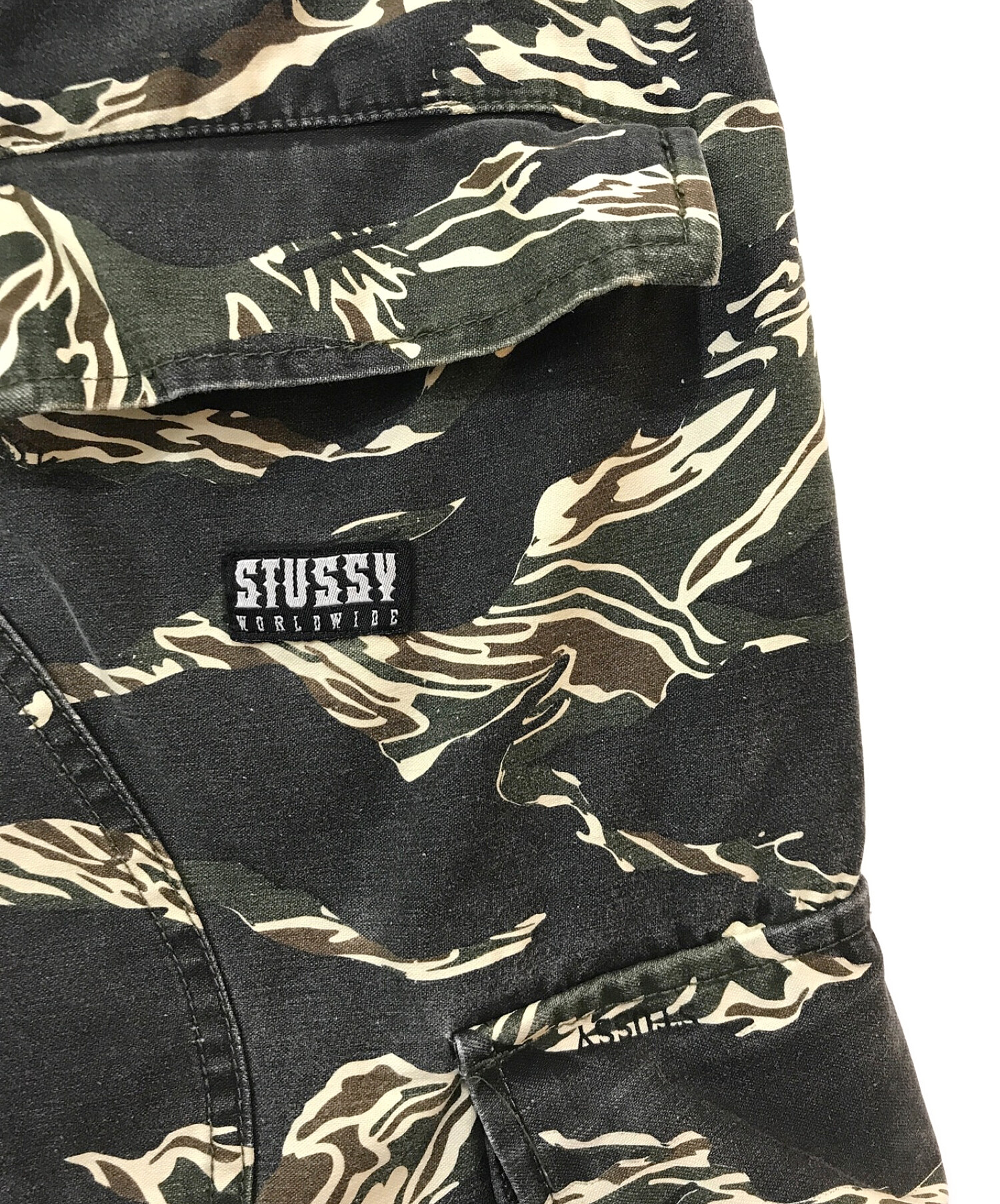 中古・古着通販】stussy (ステューシー) タイガーカモカーゴパンツ