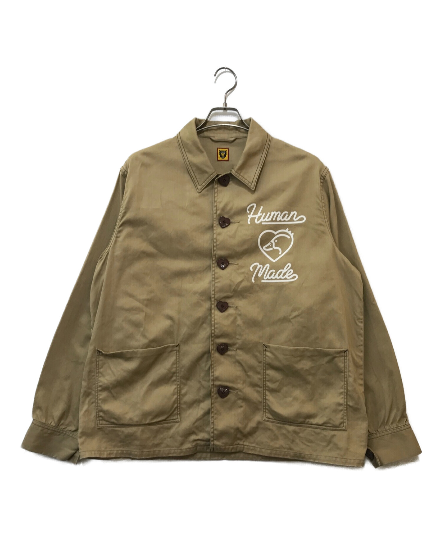 HUMAN MADE 2022SS COVER ALL BEIGE Lサイズ-