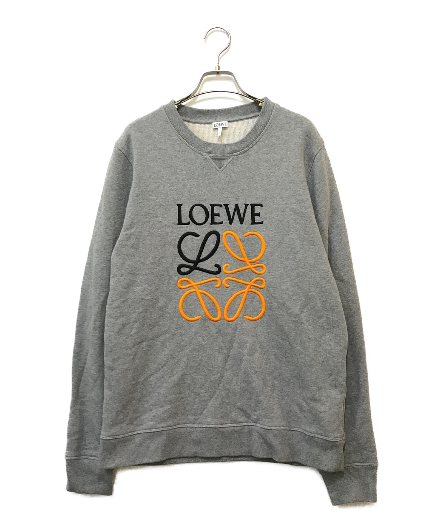 LOEWE (ロエベ) ANAGRAM SWEAT グレー サイズ:L