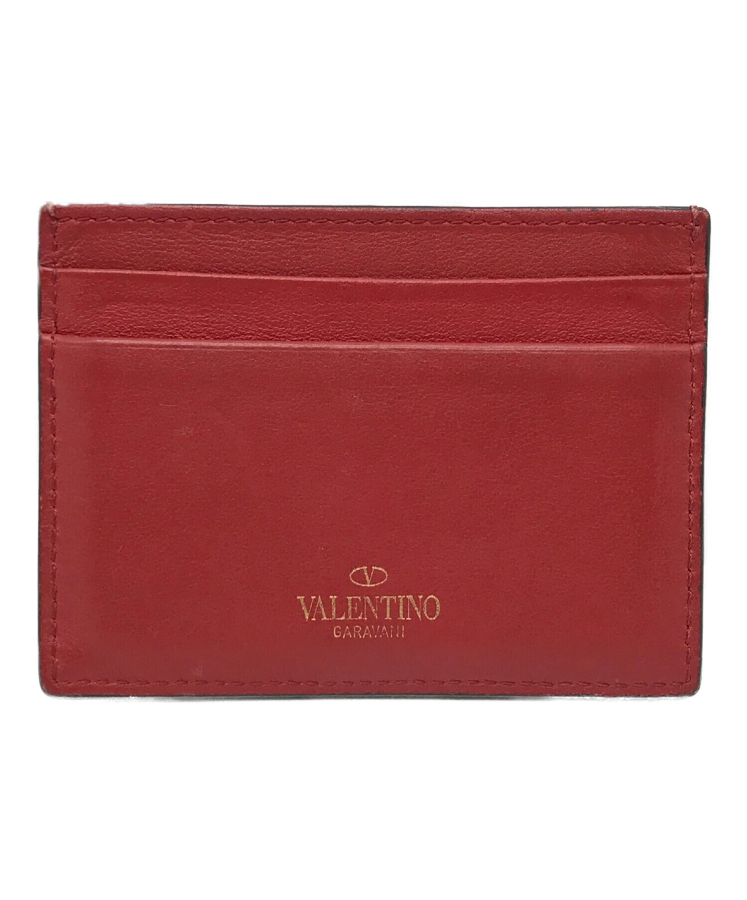 中古・古着通販】VALENTINO (ヴァレンティノ) スタッズカードケース