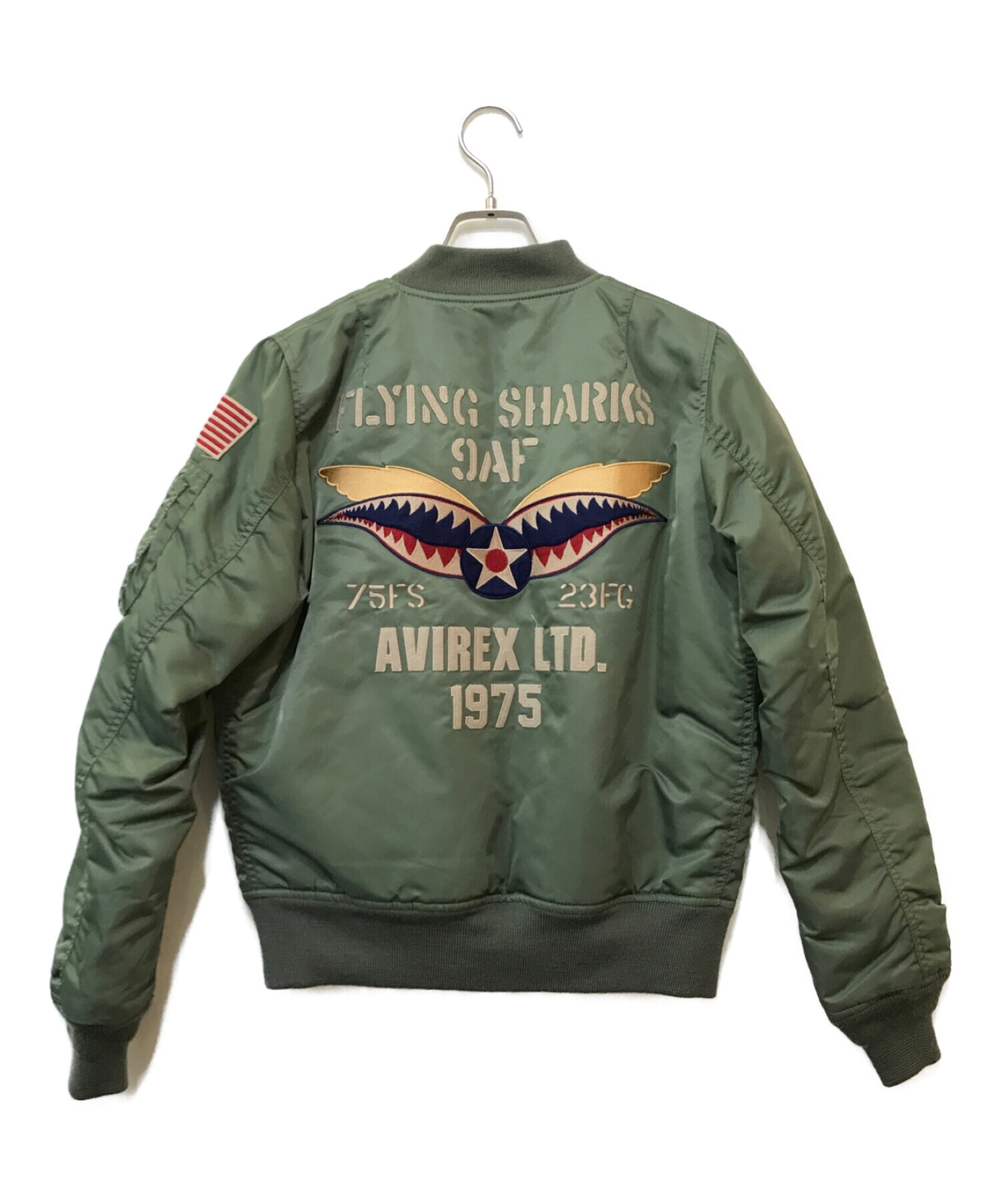 ☆ AVIREX Ma-1 Jacket Flying Sharks ☆ - フライトジャケット