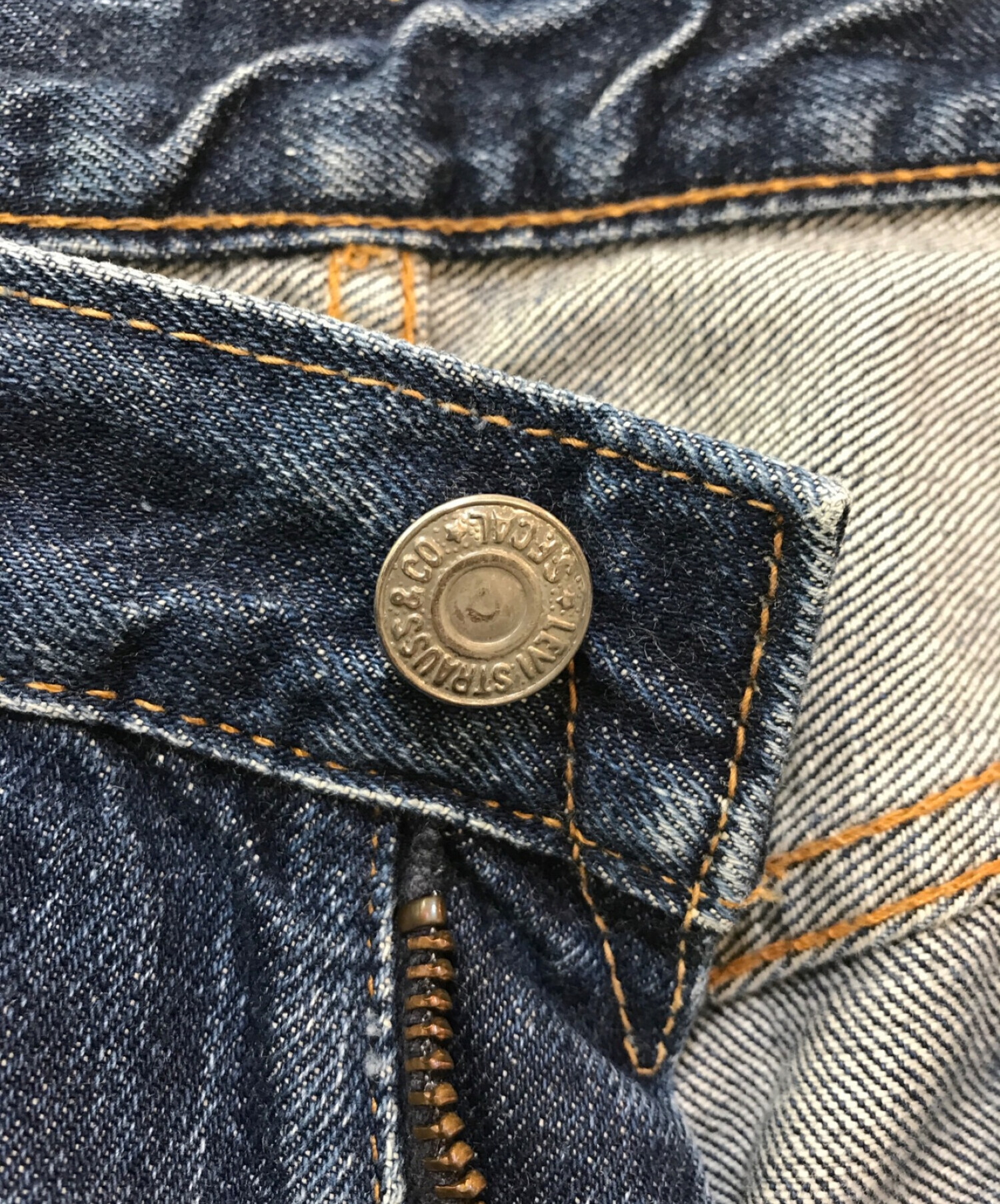 中古・古着通販】LEVI'S (リーバイス) 502デニムパンツ インディゴ