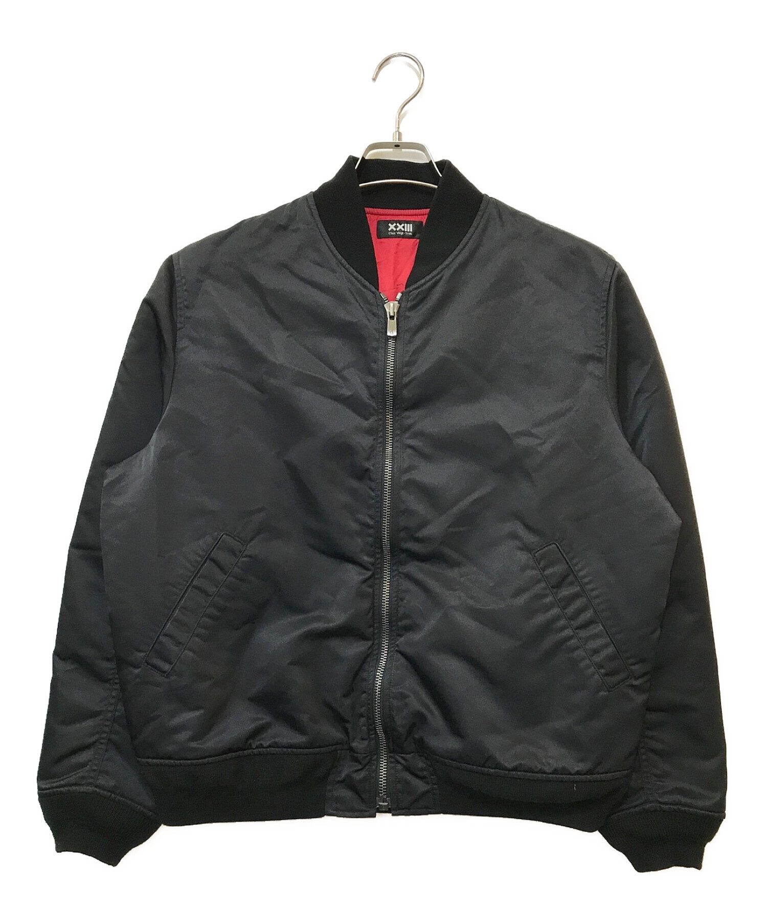 C'est Vingt-Trois (セバントゥア) MA-1ジャケット ブラック サイズ:L