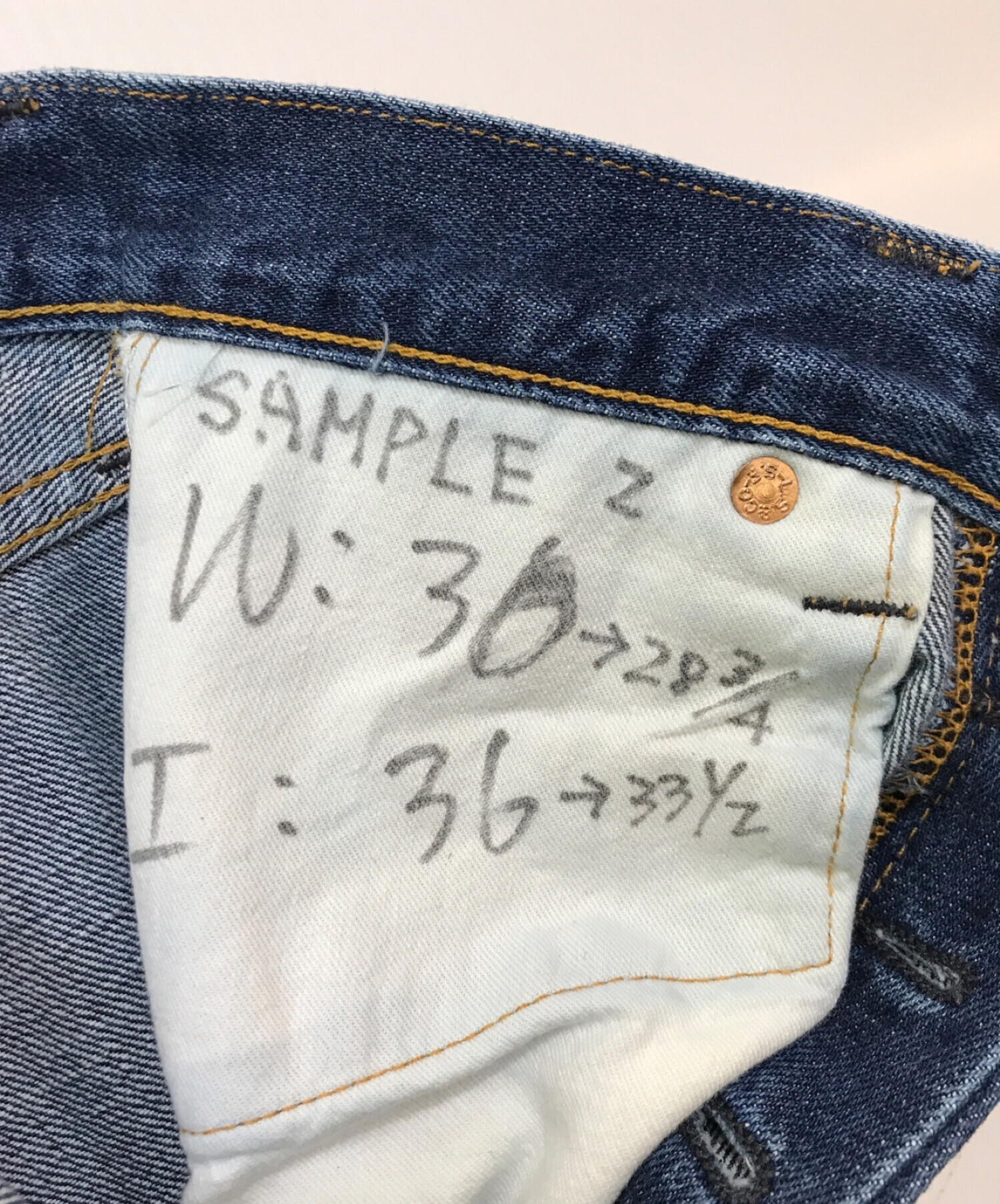 中古・古着通販】LEVI'S (リーバイス) 501デニムパンツ インディゴ