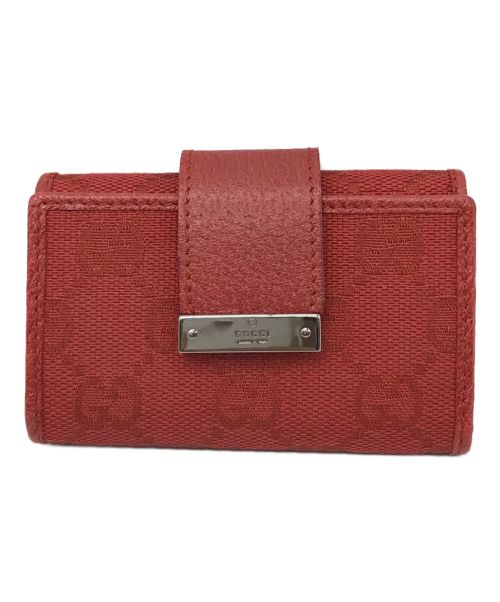 中古・古着通販】GUCCI (グッチ) 6連キーケース レッド｜ブランド