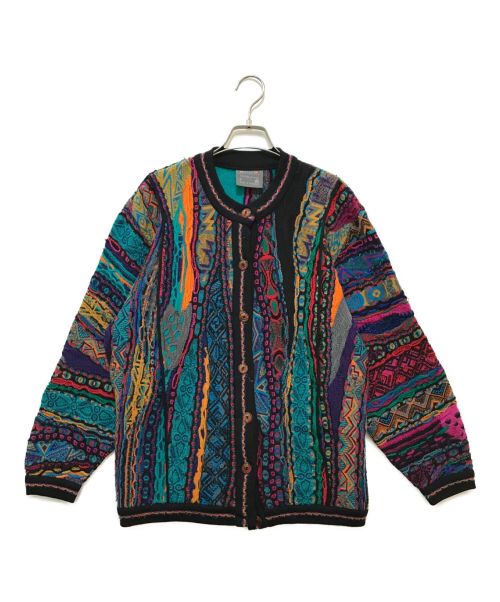 【中古・古着通販】Coogi (クージー) 3Dニットカーディガン マルチカラー サイズ:S｜ブランド・古着通販 トレファク公式【TREFAC  FASHION】スマホサイト