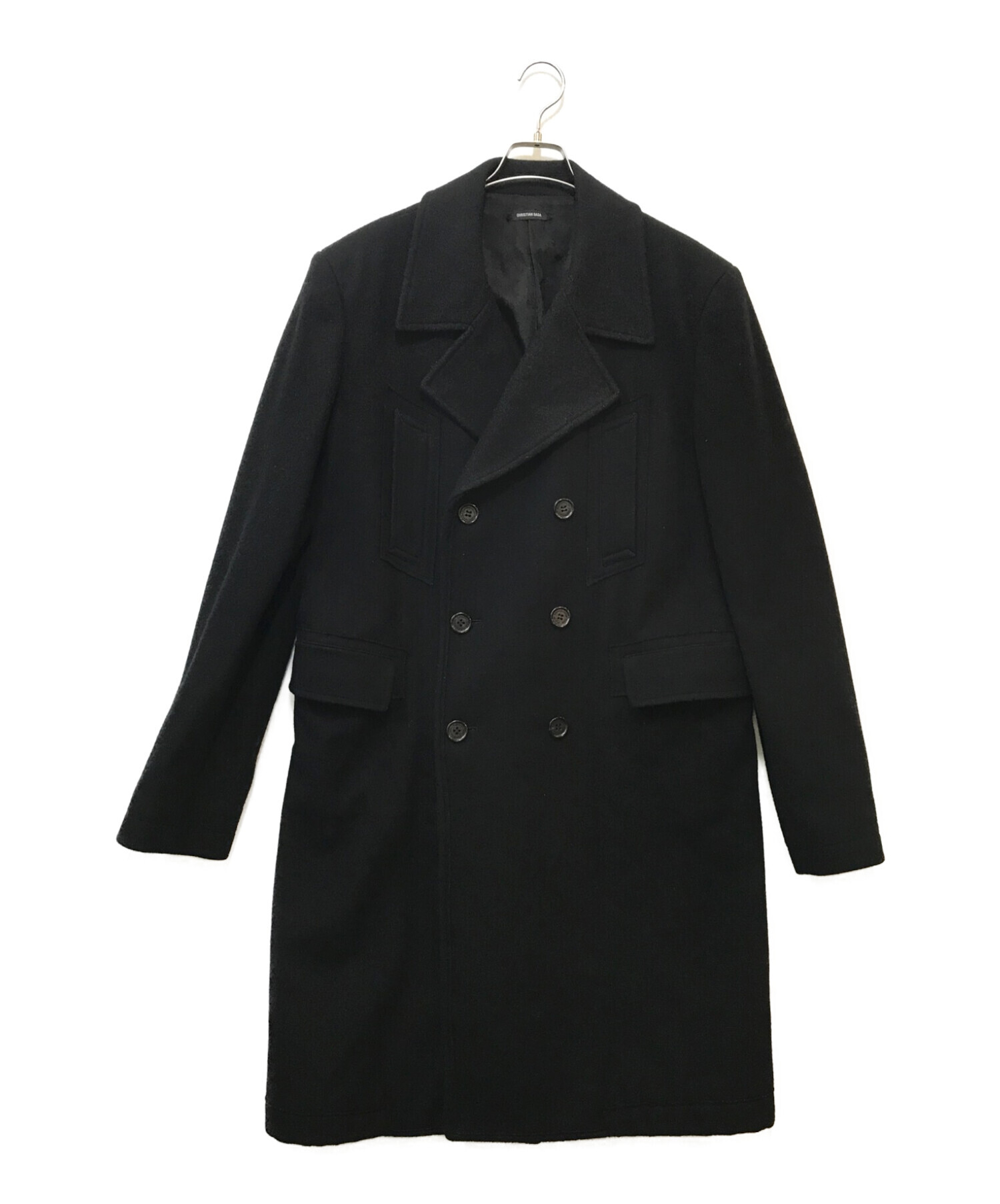 CHRISTIAN DADA (クリスチャンダダ) Meltondoublecoat ブラック サイズ:48