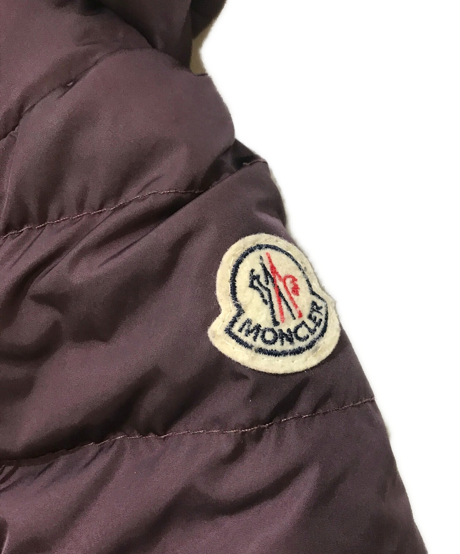 中古・古着通販】MONCLER (モンクレール) JURAダウンコート パープル