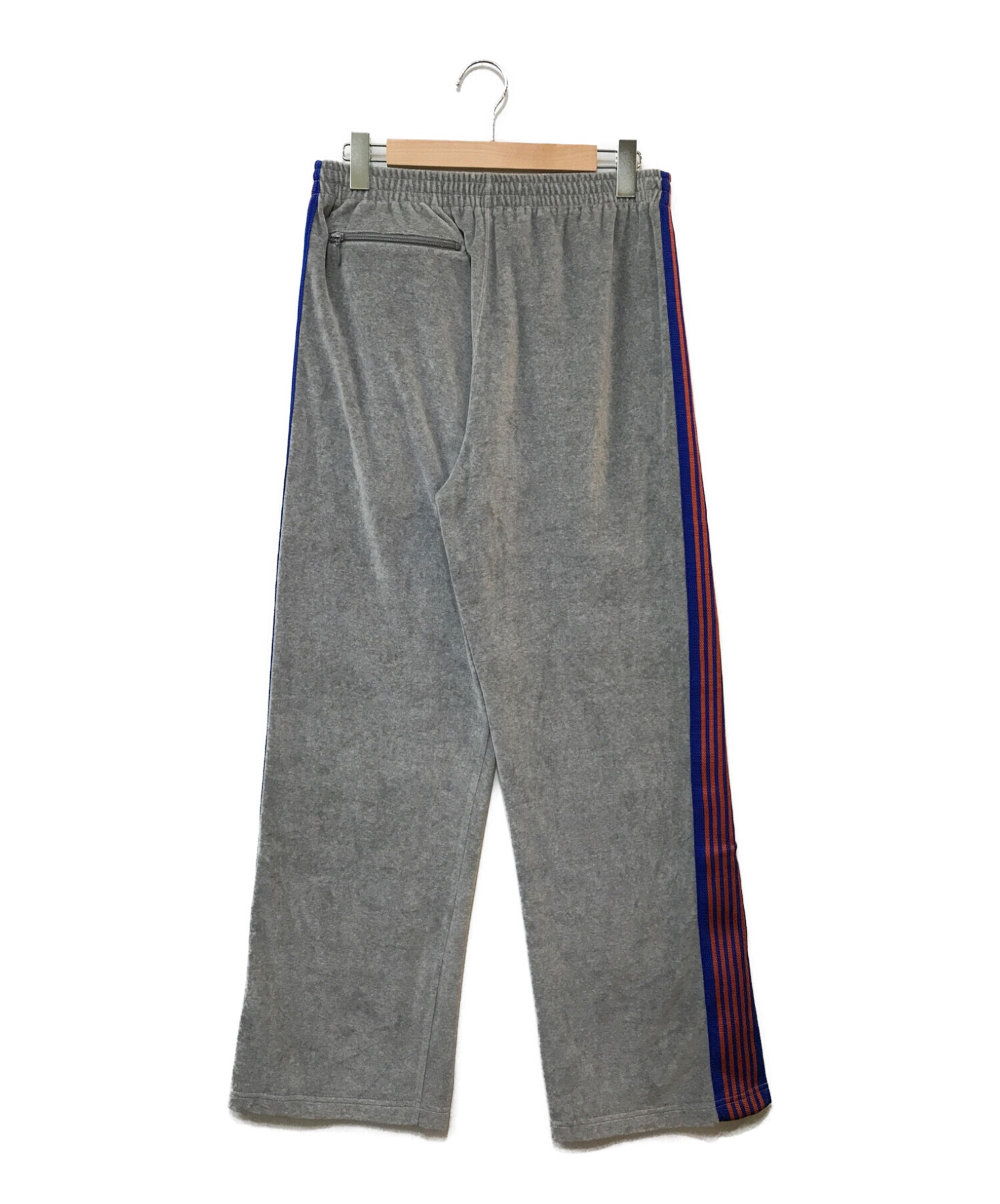 中古・古着通販】Needles (ニードルス) KEBOZ (ケボズ) VELOUR TRACK PANT グレー サイズ:M｜ブランド・古着通販  トレファク公式【TREFAC FASHION】スマホサイト