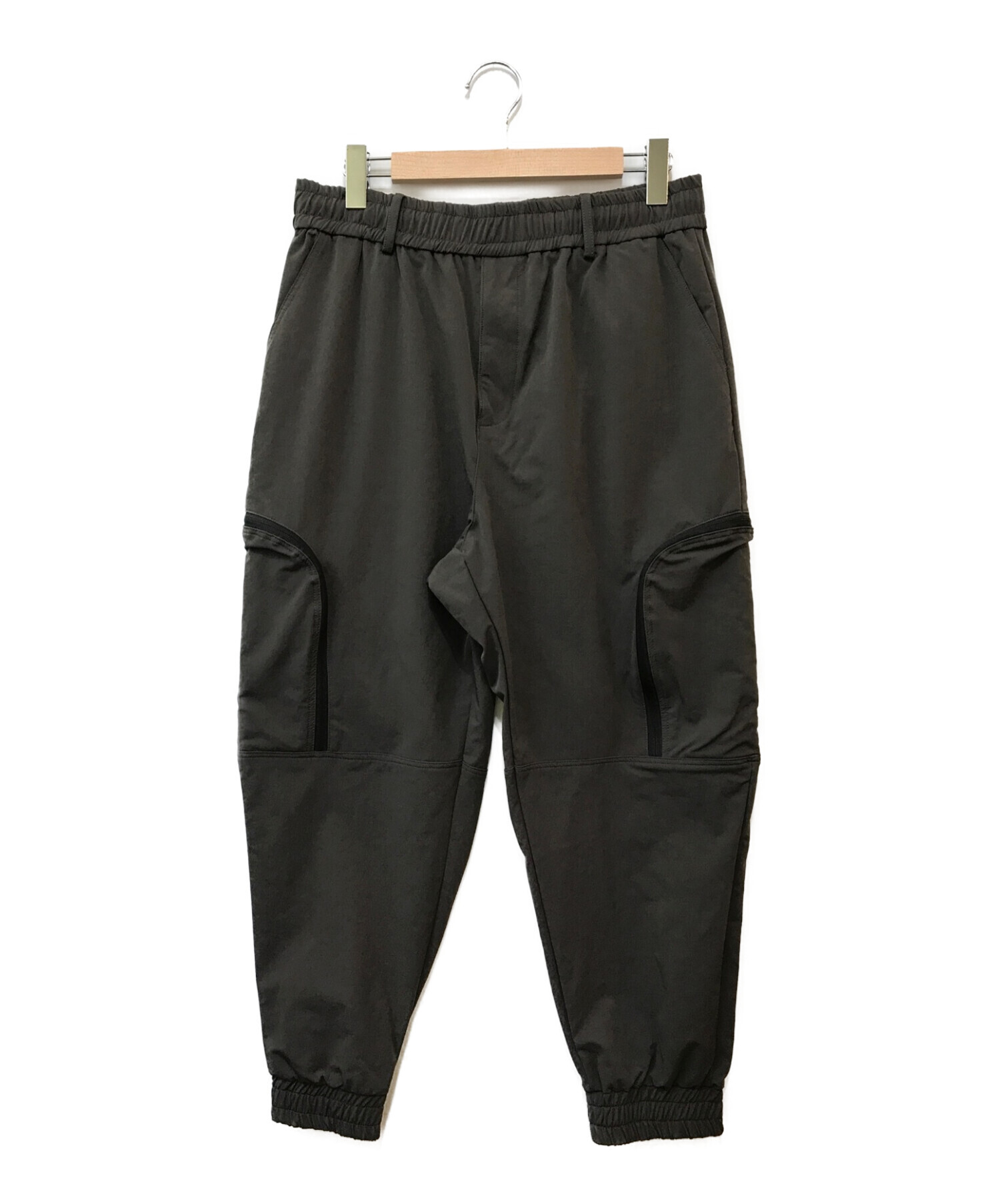 rehacer (レアセル) Joint Zip Jogger Pants カーキ サイズ:Ｌ