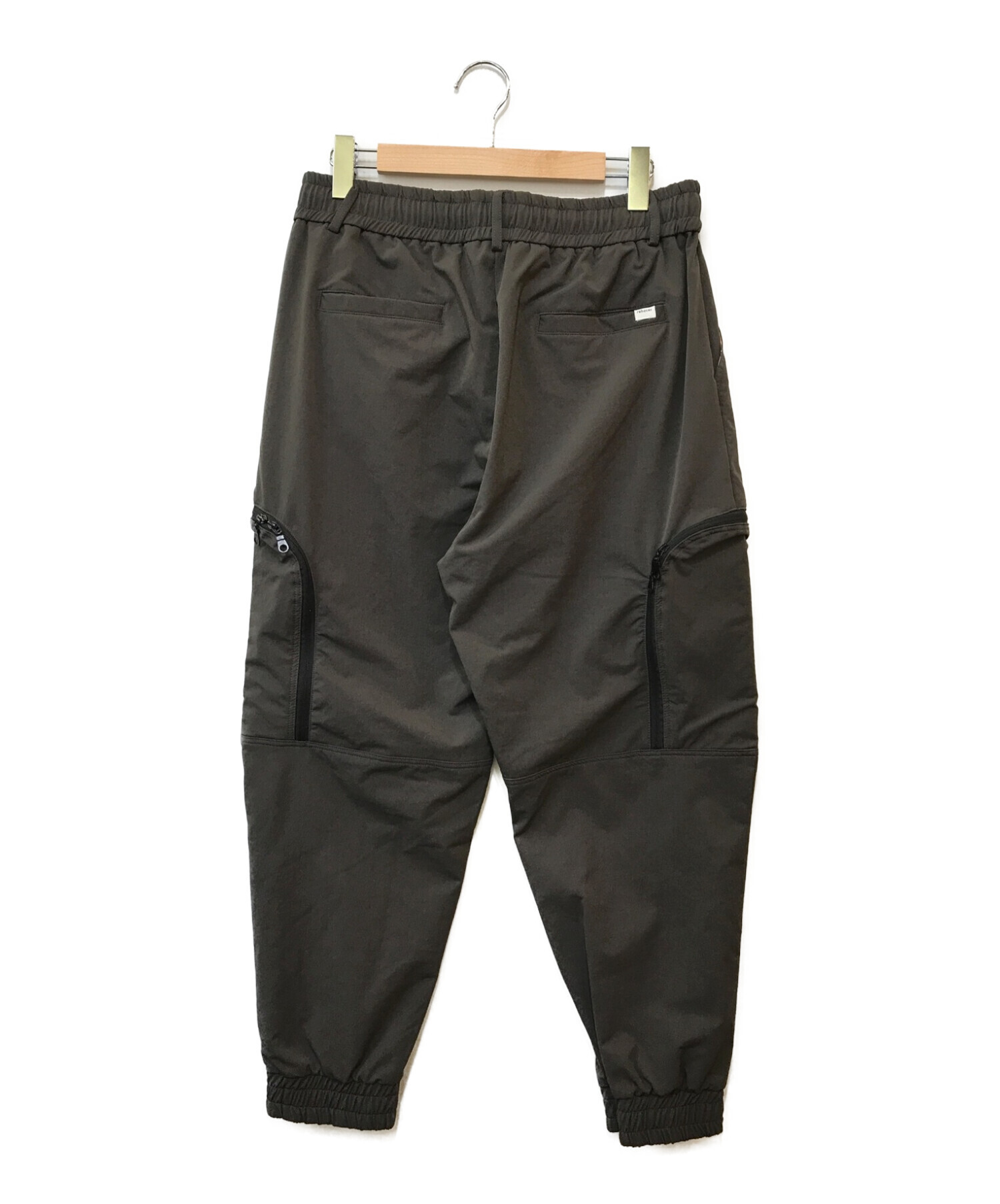 rehacer (レアセル) Joint Zip Jogger Pants カーキ サイズ:Ｌ