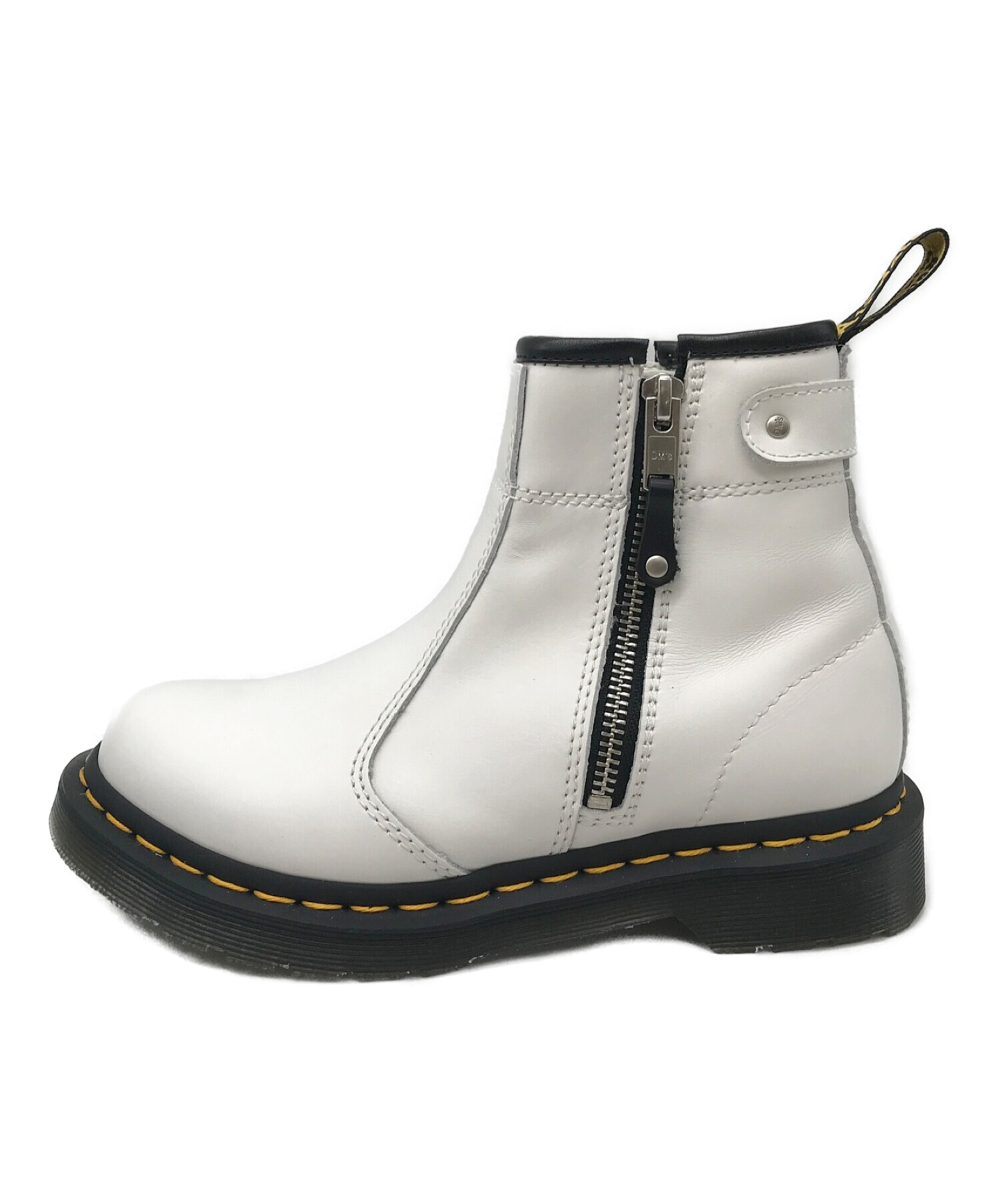 中古・古着通販】Dr.Martens (ドクターマーチン) TWIN ZIP チェルシー ブーツ ホワイト サイズ:UK3｜ブランド・古着通販  トレファク公式【TREFAC FASHION】スマホサイト