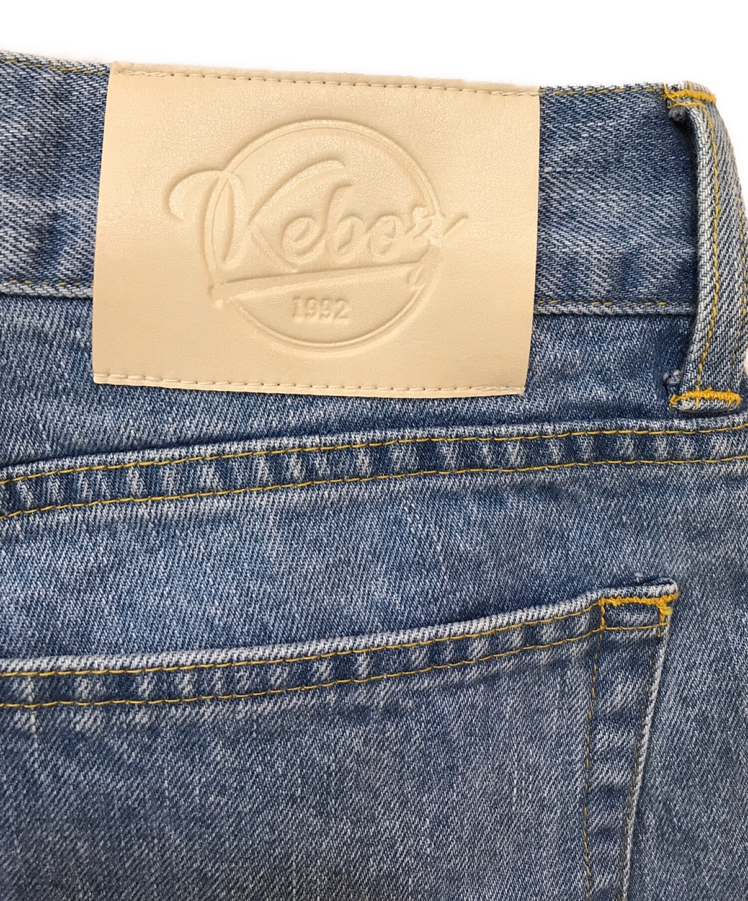 KEBOZ (ケボズ) 5 POCKET DENIM PANTS インディゴ サイズ:L