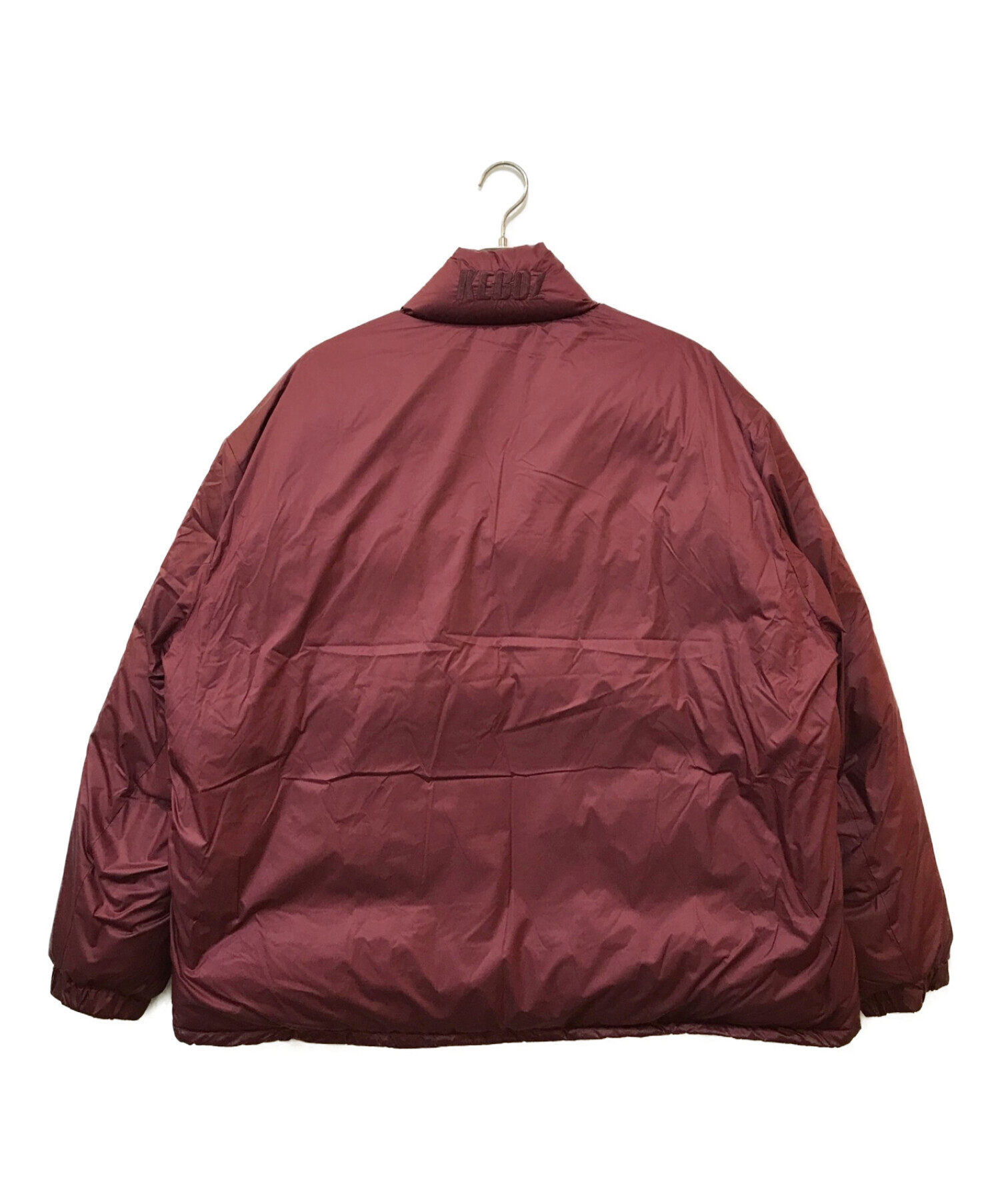 中古・古着通販】KEBOZ (ケボズ) DOWN JACKET 2 ボルドー サイズ:L