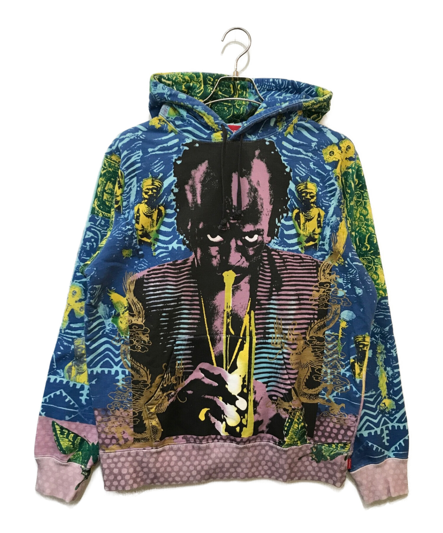 SUPREME (シュプリーム) Miles Davis Hooded Sweatshirt マルチカラー サイズ:M