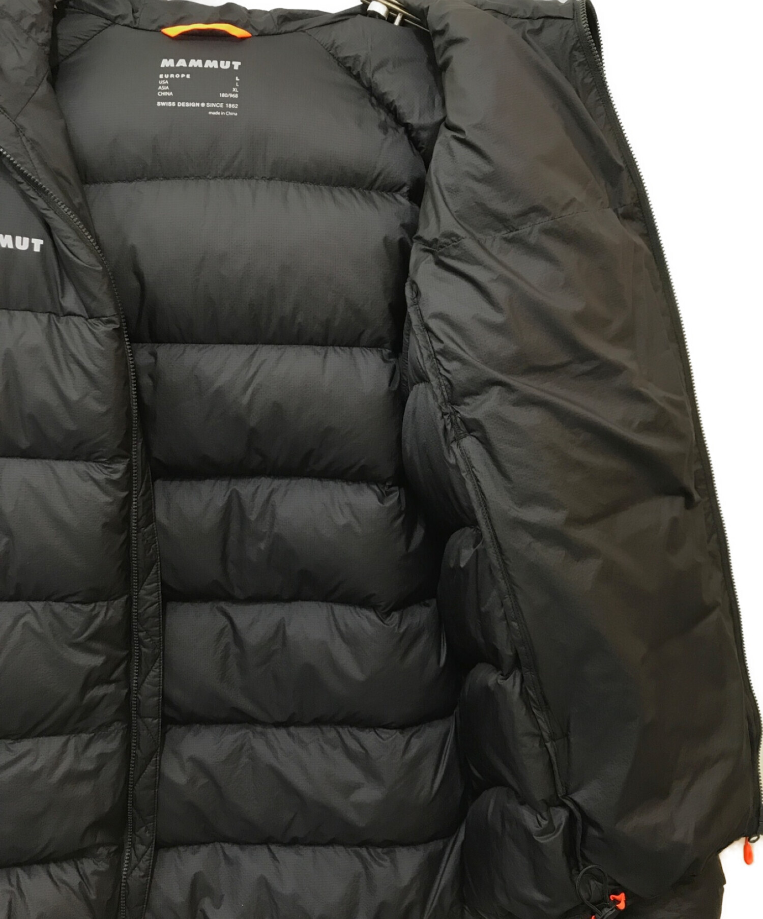 MAMMUT (マムート) メロン インサレーション フーデット ジャケット ブラック サイズ:XL