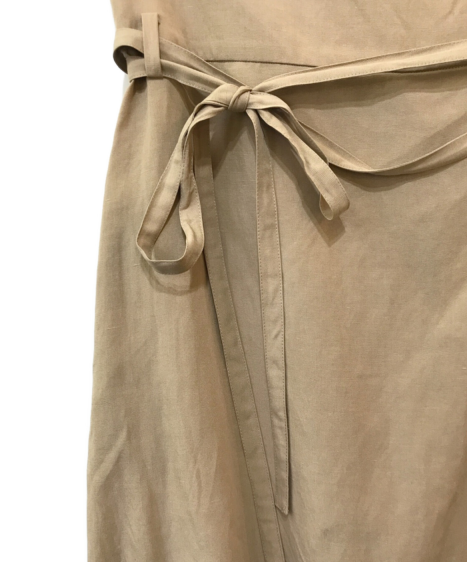 ebure フォルテツイル フラップ ポケットスカート ベージュ 38 - スカート