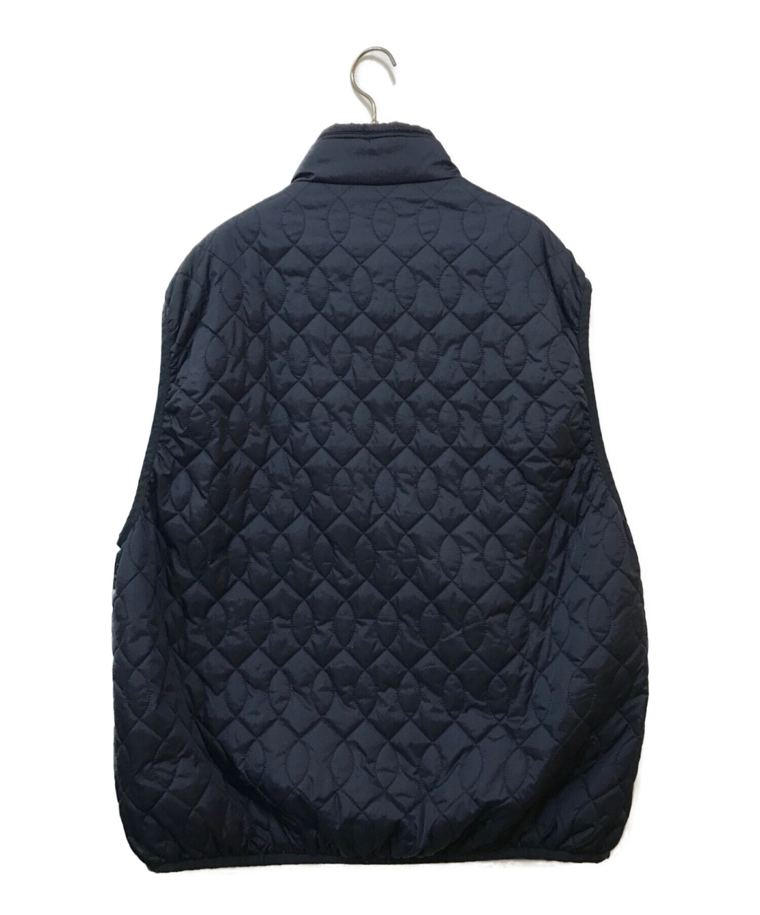 中古・古着通販】KEBOZ (ケボズ) QUILT VEST ネイビー サイズ:XL