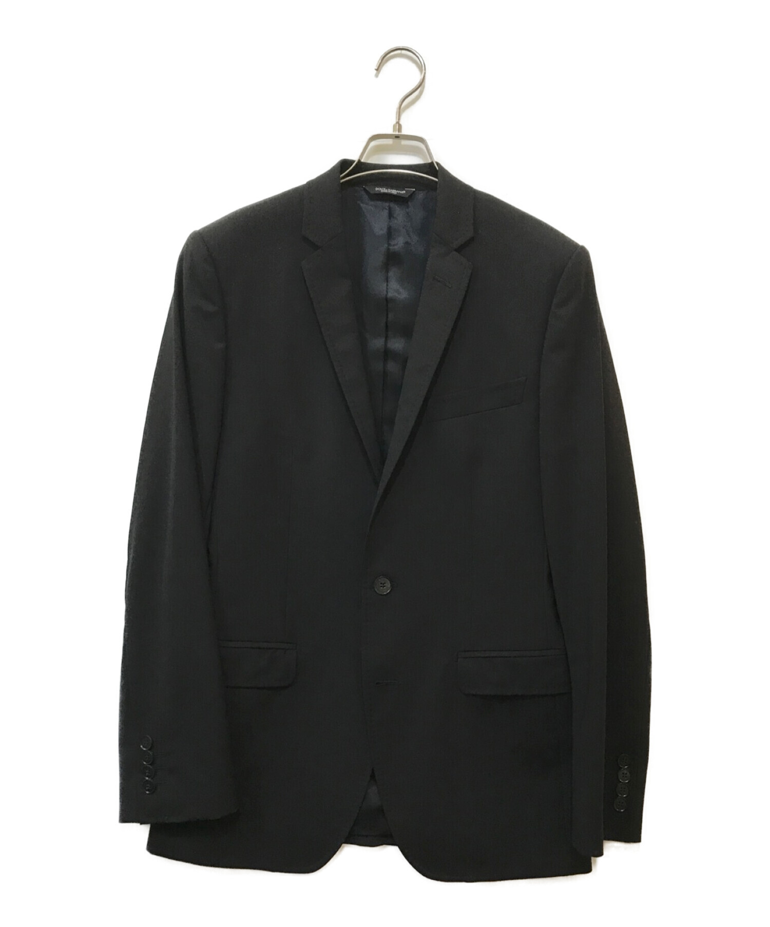ドルチェ&ガッバーナ 2B セットアップ スーツ ブラック 44 - スーツ